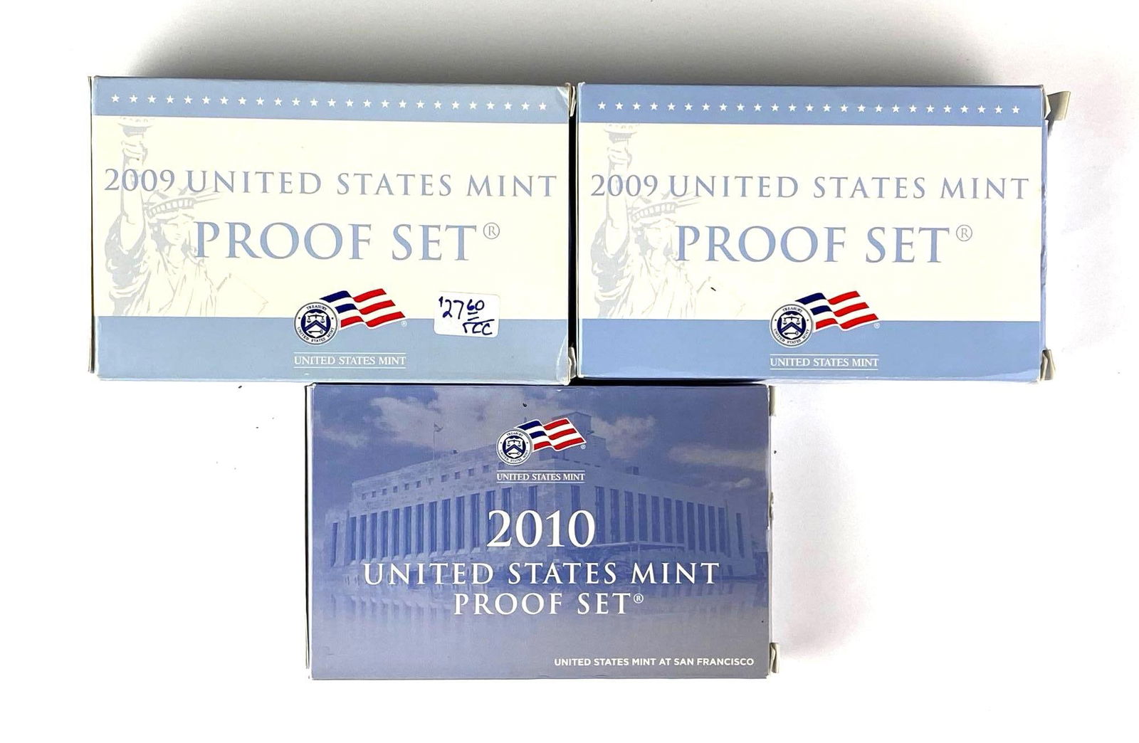 Group of 3 US Mint Coin Proof Sets (1 of 2)