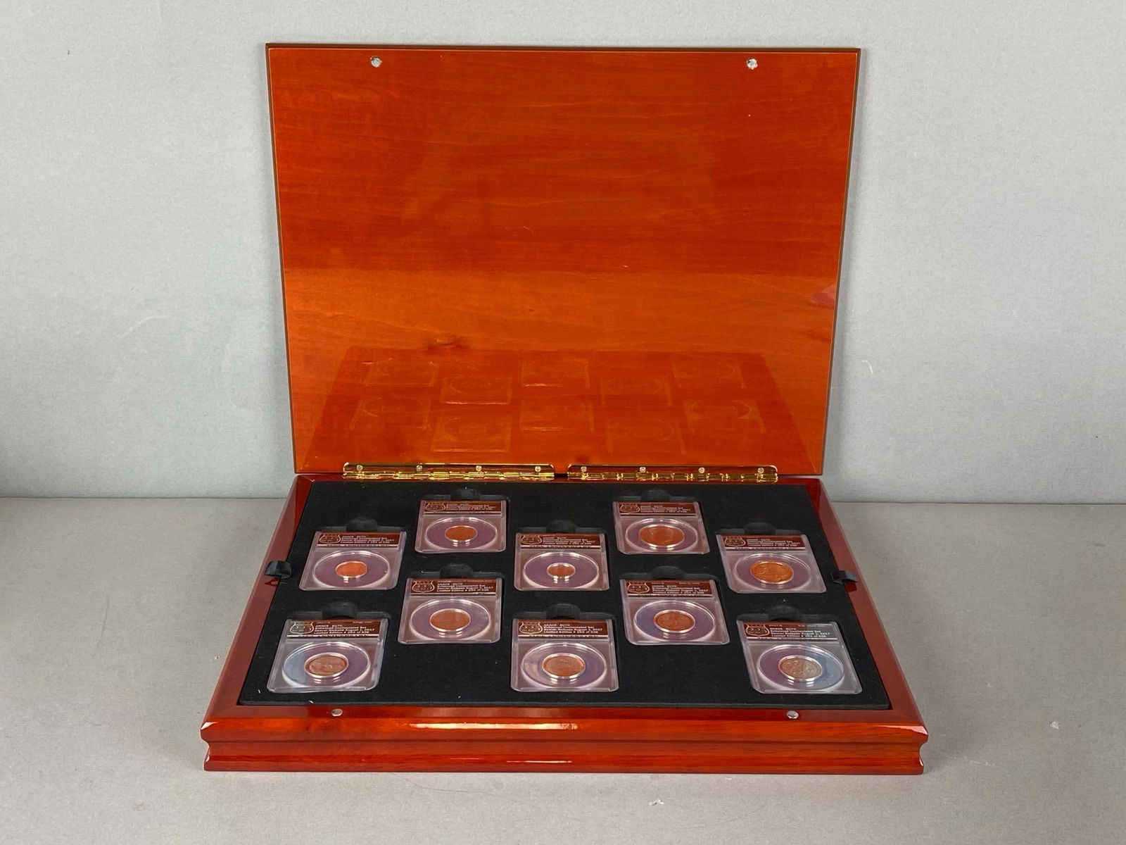 Group of 10 2017 S Enhanced UNC 225th Anniversary Denver Release ANACS Graded EU70 (1 of 3)