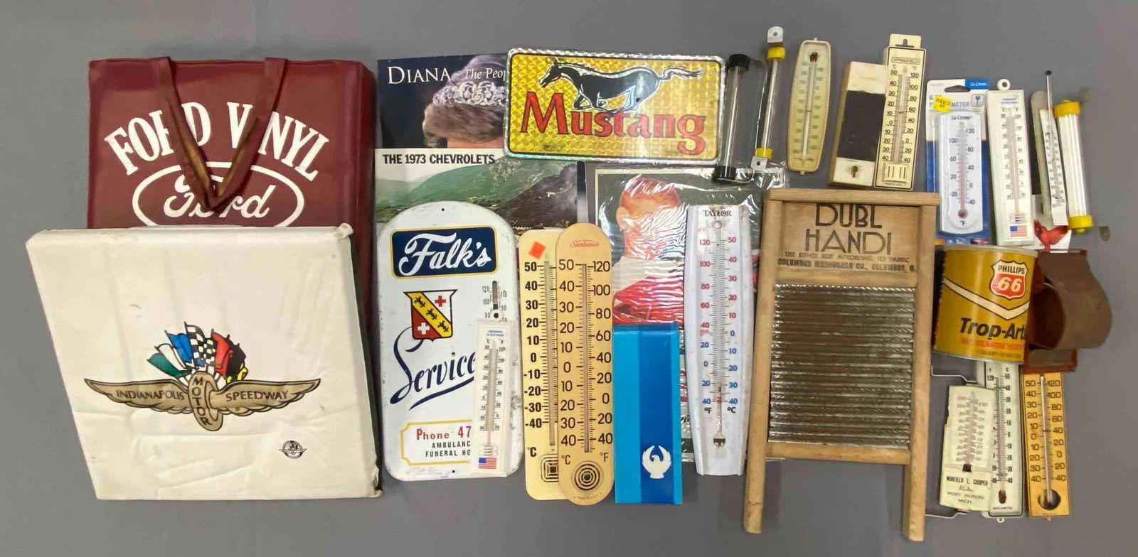 Group of Advertising Thermometers and More: In-House Shipping Option: If you would like to use our in-house shipping service, please select “Arrange My Own Shipping” when paying your invoice. After payment, our in-house shipping team wi