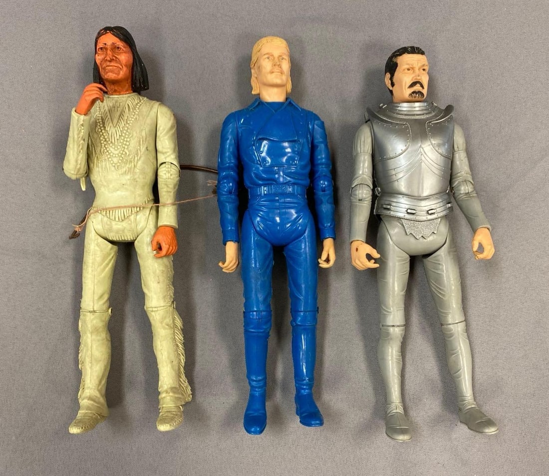 Group of 3 1970s Marx Action Figures: In-House Shipping Option: If you would like to use our in-house shipping service, please select “Arrange My Own Shipping” when paying your invoice. After payment, our in-house shipping team wi