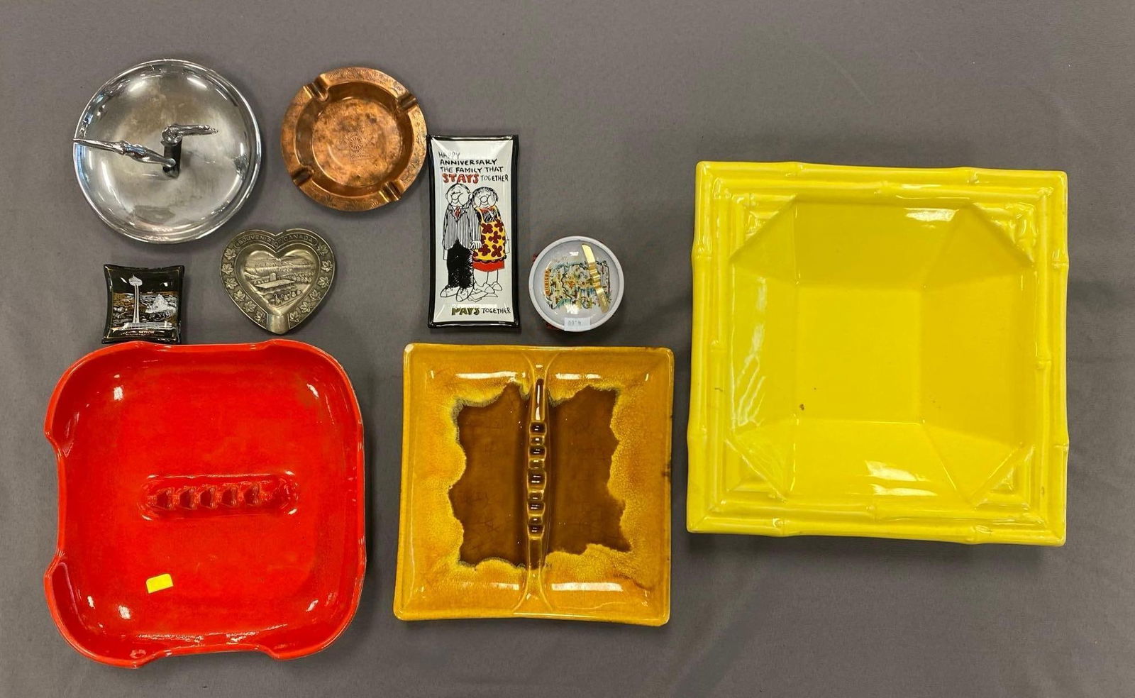 Group of Assorted Ashtrays (1 of 3)