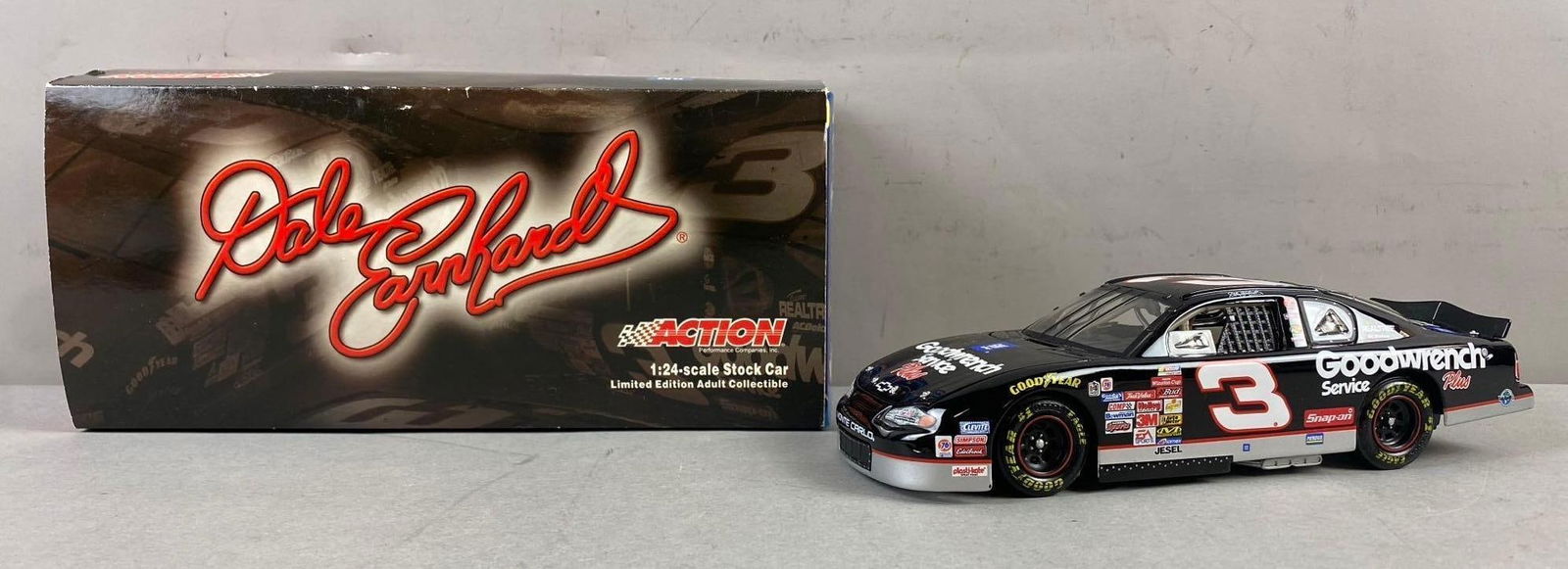 2001 Action Dale Earnhardt 1/24 Scale Monte Carlo Die Cast Vehicle: In-House Shipping Option: If you would like to use our in-house shipping service, please select “Arrange My Own Shipping” when paying your invoice. After payment, our in-house shipping team wi