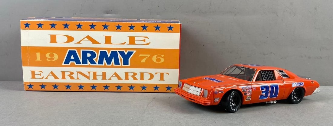 Action Dale Earnhardt 1/24 Scale 1976 Army Malibu Die Cast Vehicle Coin Bank: In-House Shipping Option: If you would like to use our in-house shipping service, please select “Arrange My Own Shipping” when paying your invoice. After payment, our in-house shipping team wi