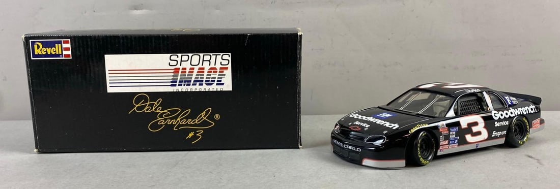 1995 Revell Dale Earnhardt 1/24 Scale Monte Carlo Die Cast Vehicle: In-House Shipping Option: If you would like to use our in-house shipping service, please select “Arrange My Own Shipping” when paying your invoice. After payment, our in-house shipping team wi
