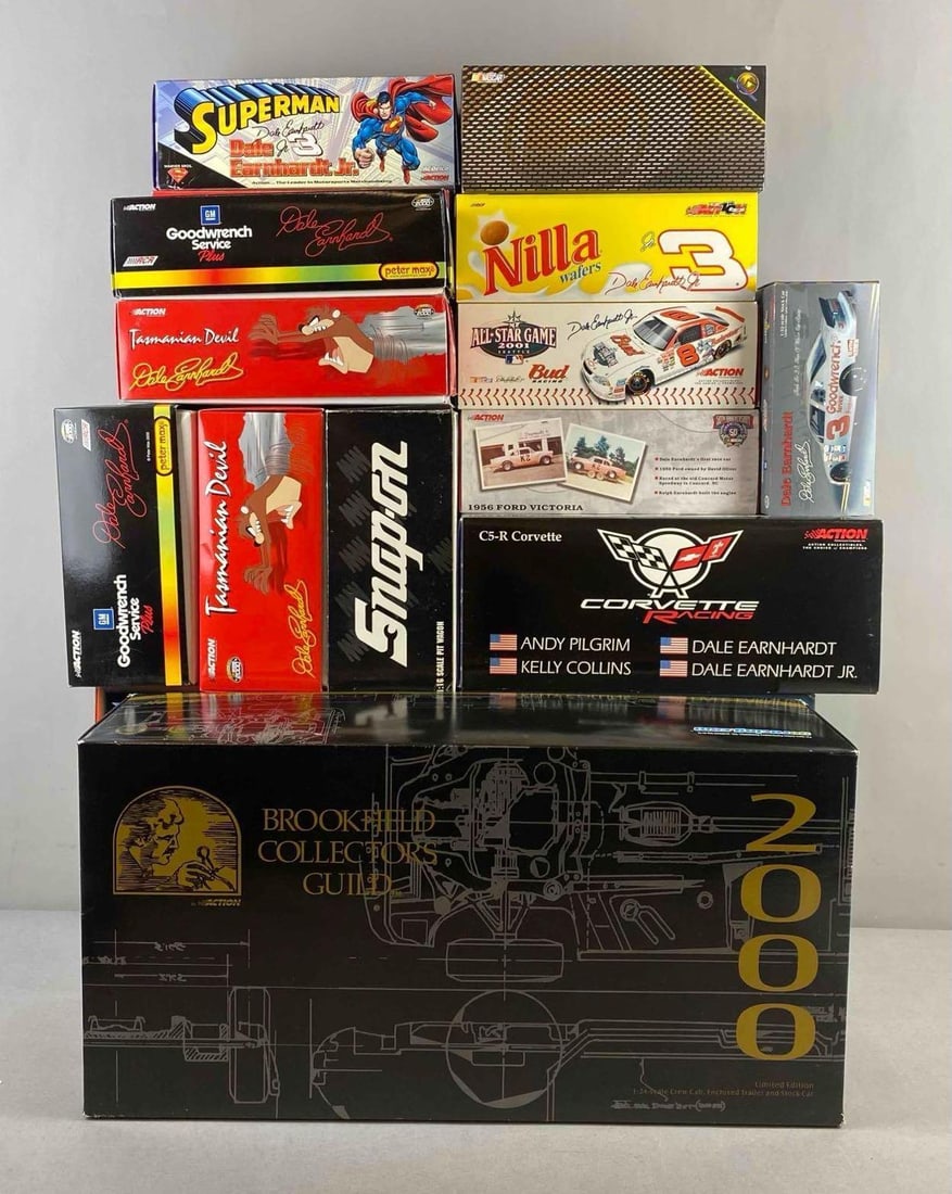 Group of Assorted Empty Dale Earnhardt Collector Die Cast Car Boxes and More (1 of 2)