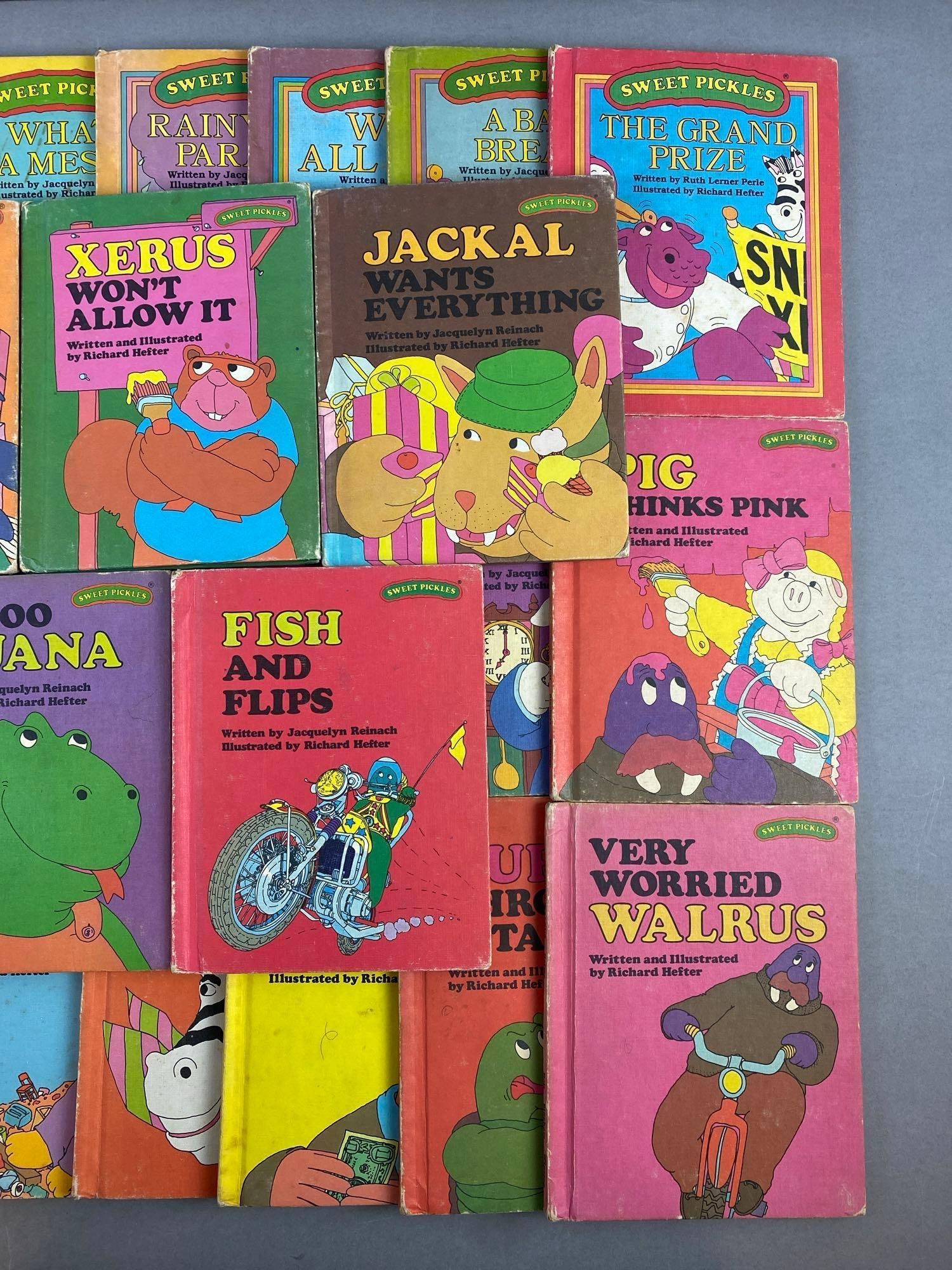 Group of Assorted Vintage Sweet Pickles Children Books - 3