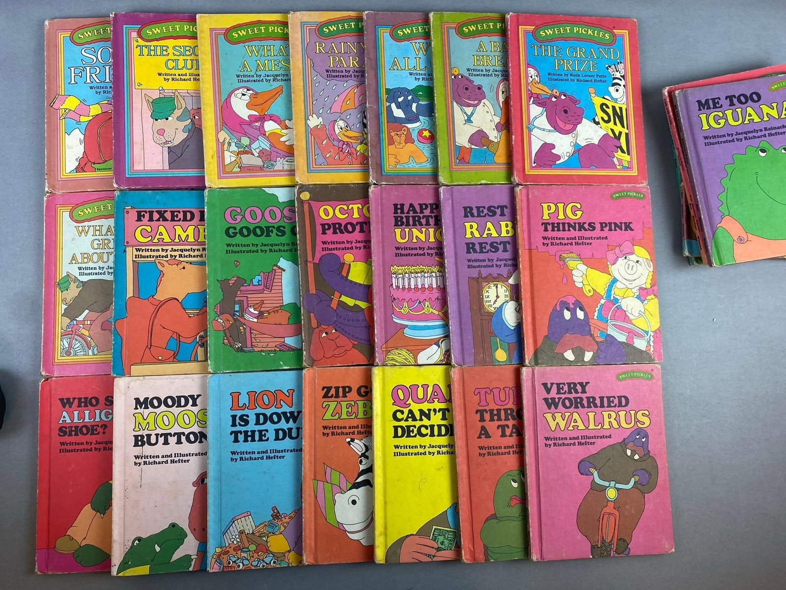 Group of Assorted Vintage Sweet Pickles Children Books - 4