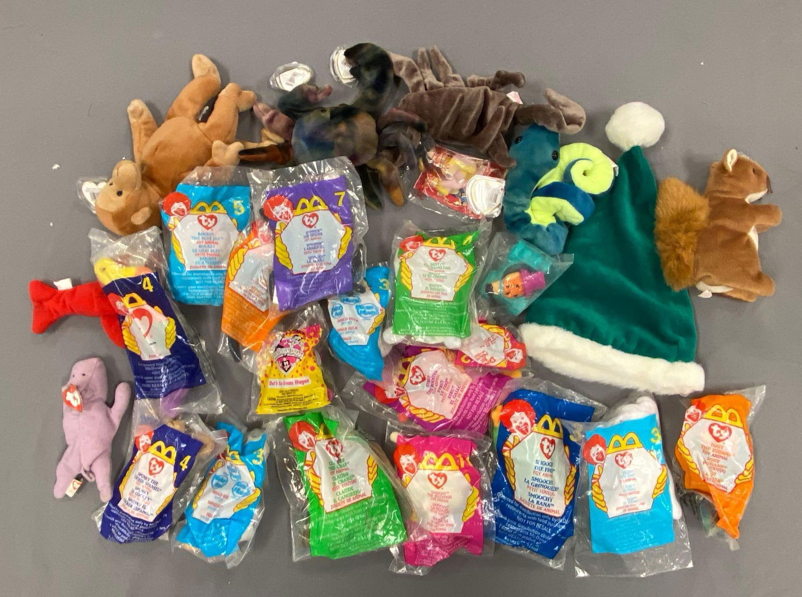 Group of McDonalds TY Toy Premiums and More: In-House Shipping Option: If you would like to use our in-house shipping service, please select “Arrange My Own Shipping” when paying your invoice. After payment, our in-house shipping team