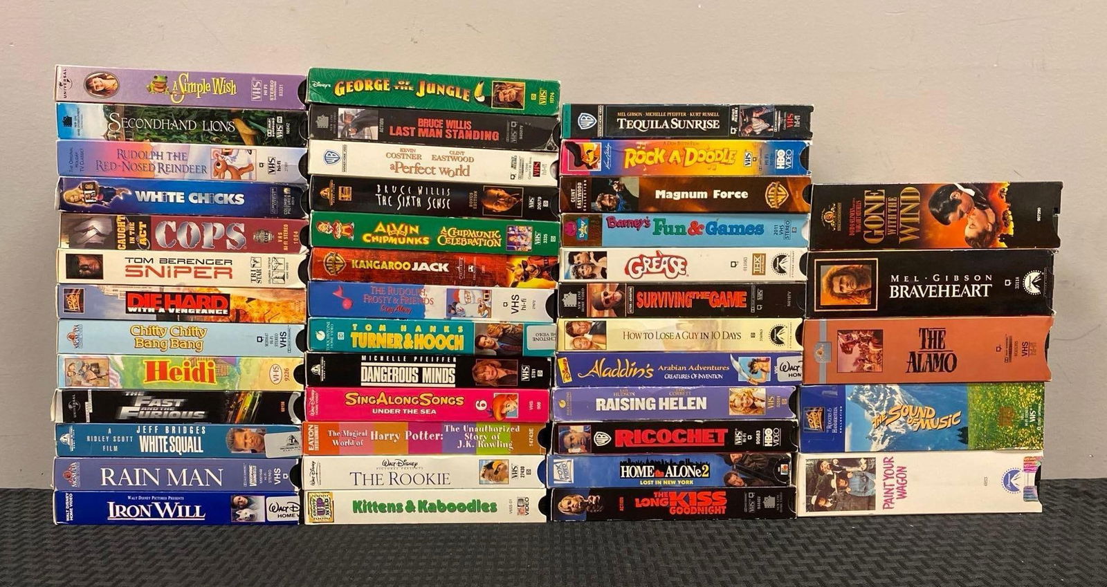 Group of Assorted VHS Tapes: In-House Shipping Option: If you would like to use our in-house shipping service, please select “Arrange My Own Shipping” when paying your invoice. After payment, our in-house shipping team