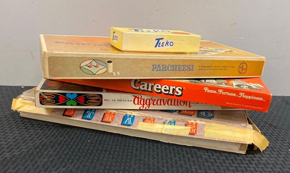 Group of Assorted board Games: In-House Shipping Option: If you would like to use our in-house shipping service, please select “Arrange My Own Shipping” when paying your invoice. After payment, our in-house shipping team wi