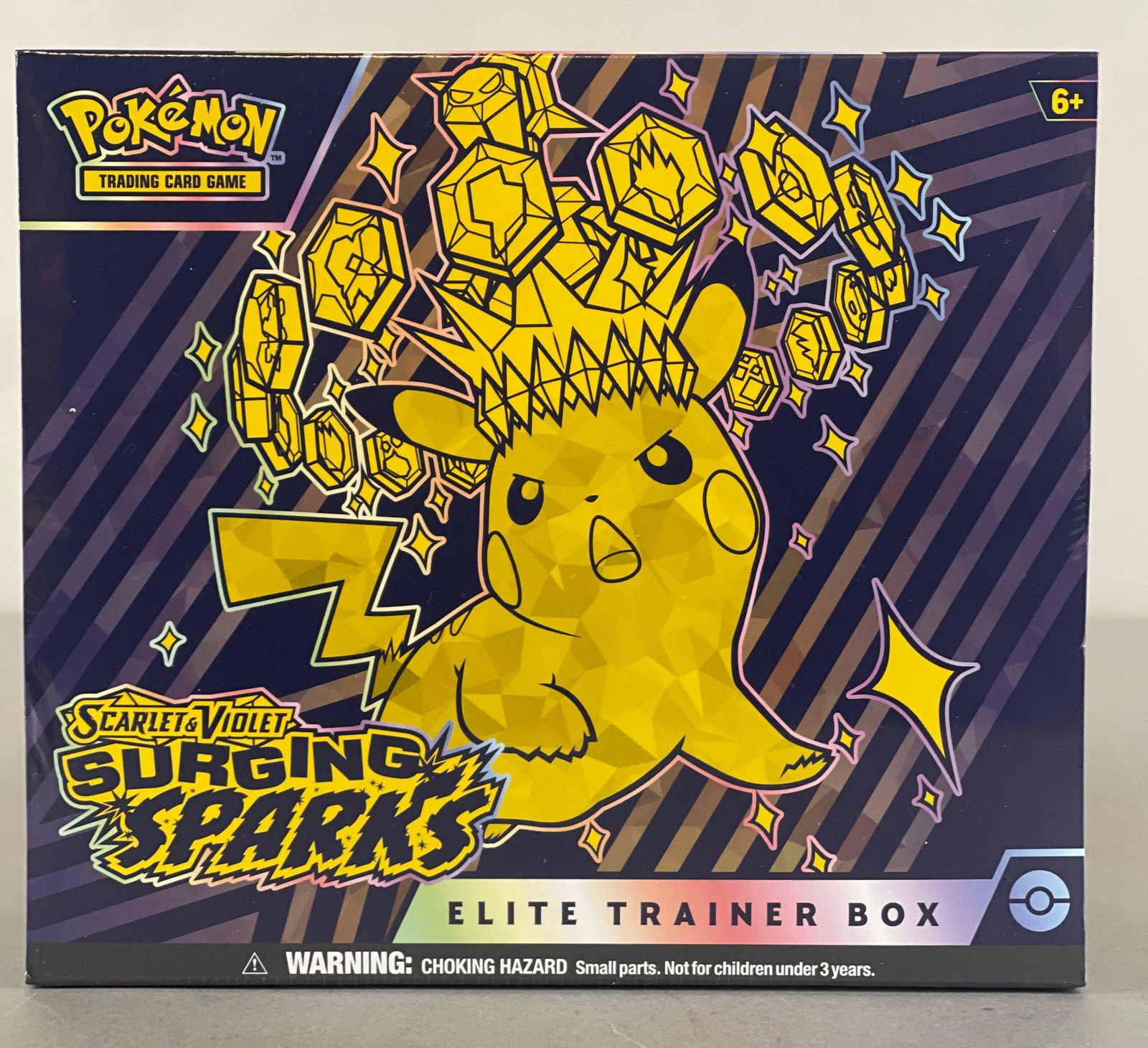 2024 Pokemon Scarlet and Violet Surging Sparks Elite Trainer Box (1 of 4)