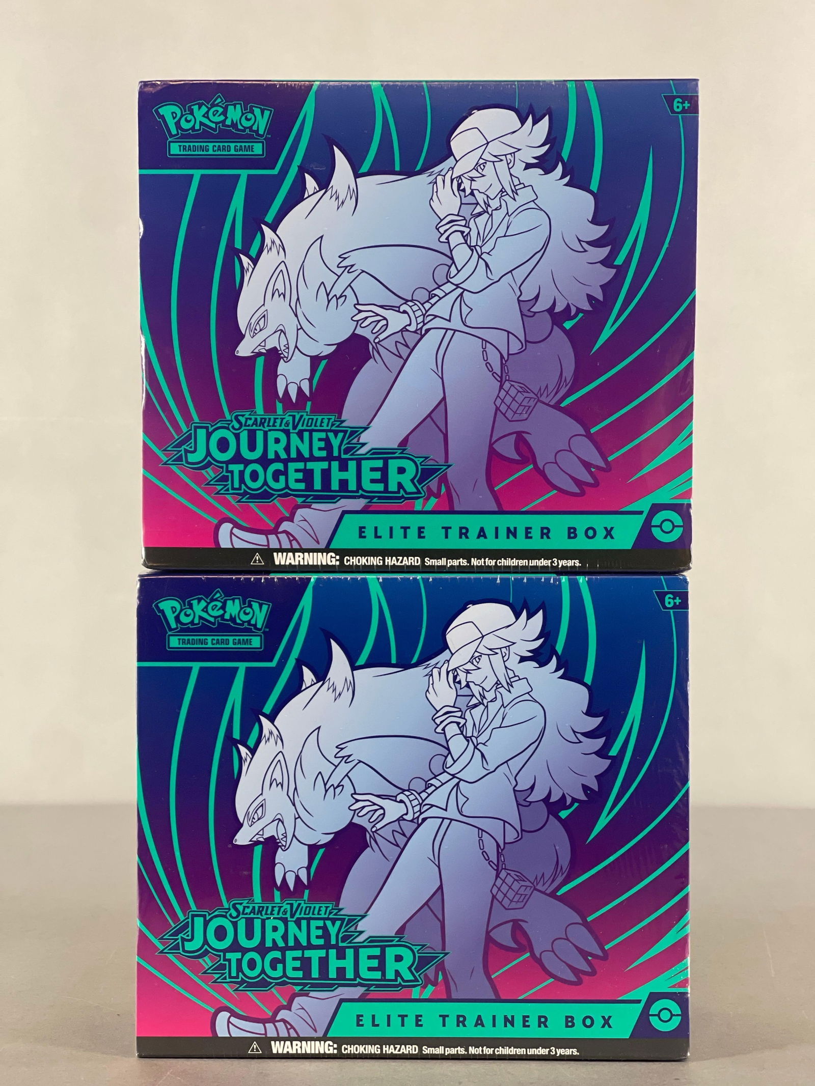 2 - 2025 Pokemon Scarlet and Violet Journey Together Elite Trainer Boxes (1 of 4)