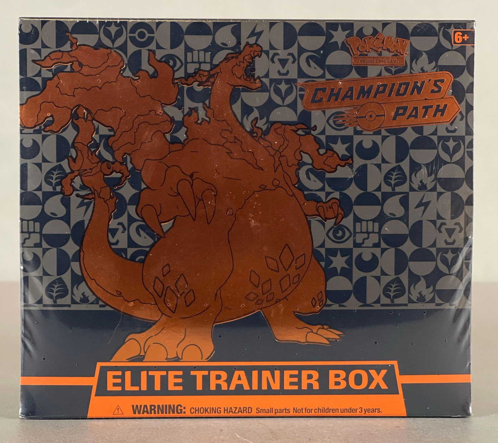 2020 Pokemon Sword and Shield Champions Path Elite Trainer Box Factory Sealed: 10 - Champion Path booster pack, 1 - full art promo, 45 - Energy cards, Guide, Rule Book, and More