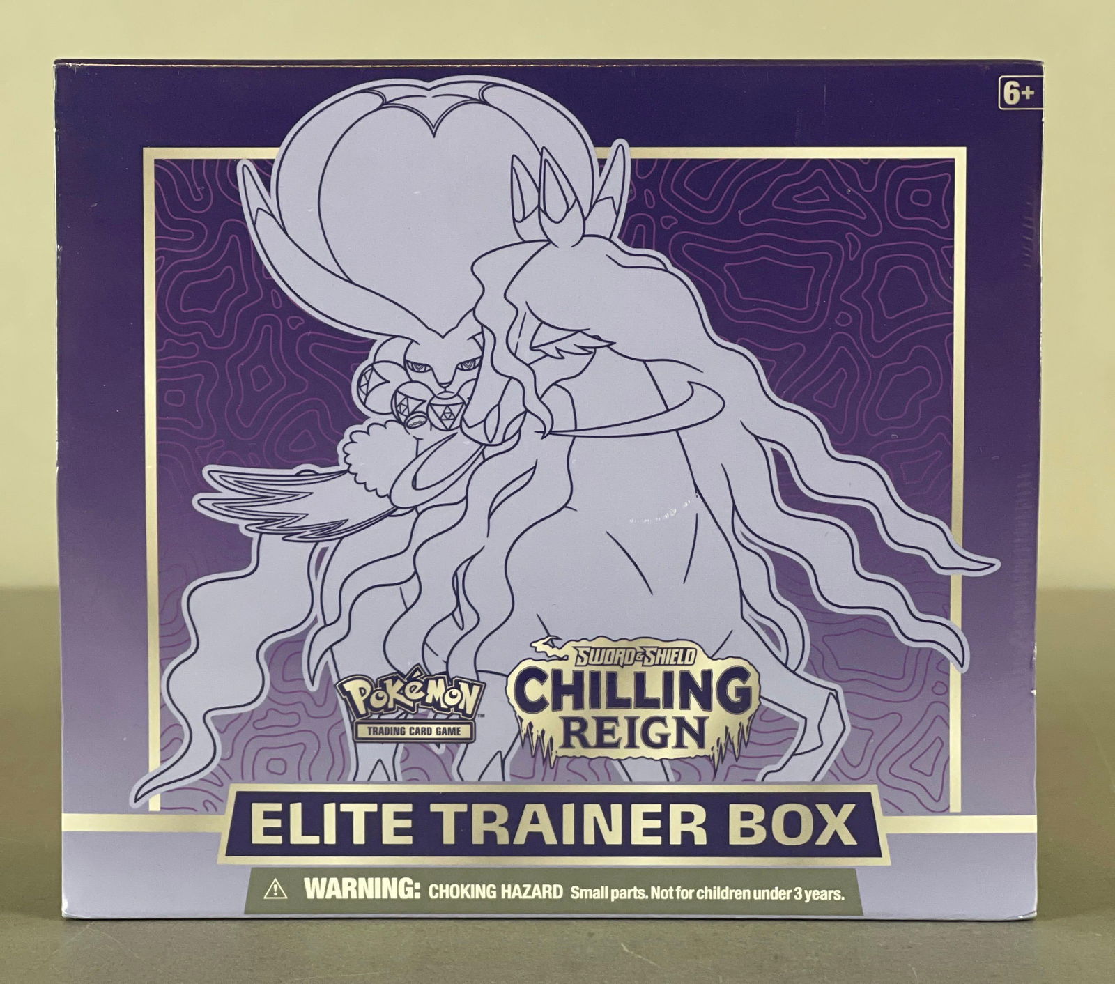 2021 Pokemon Sword and Shield Chilling Reign Elite Trainer Box Factory Sealed: 8 - Booster pack, 45 - Energy, Guide, Collectors box, and More