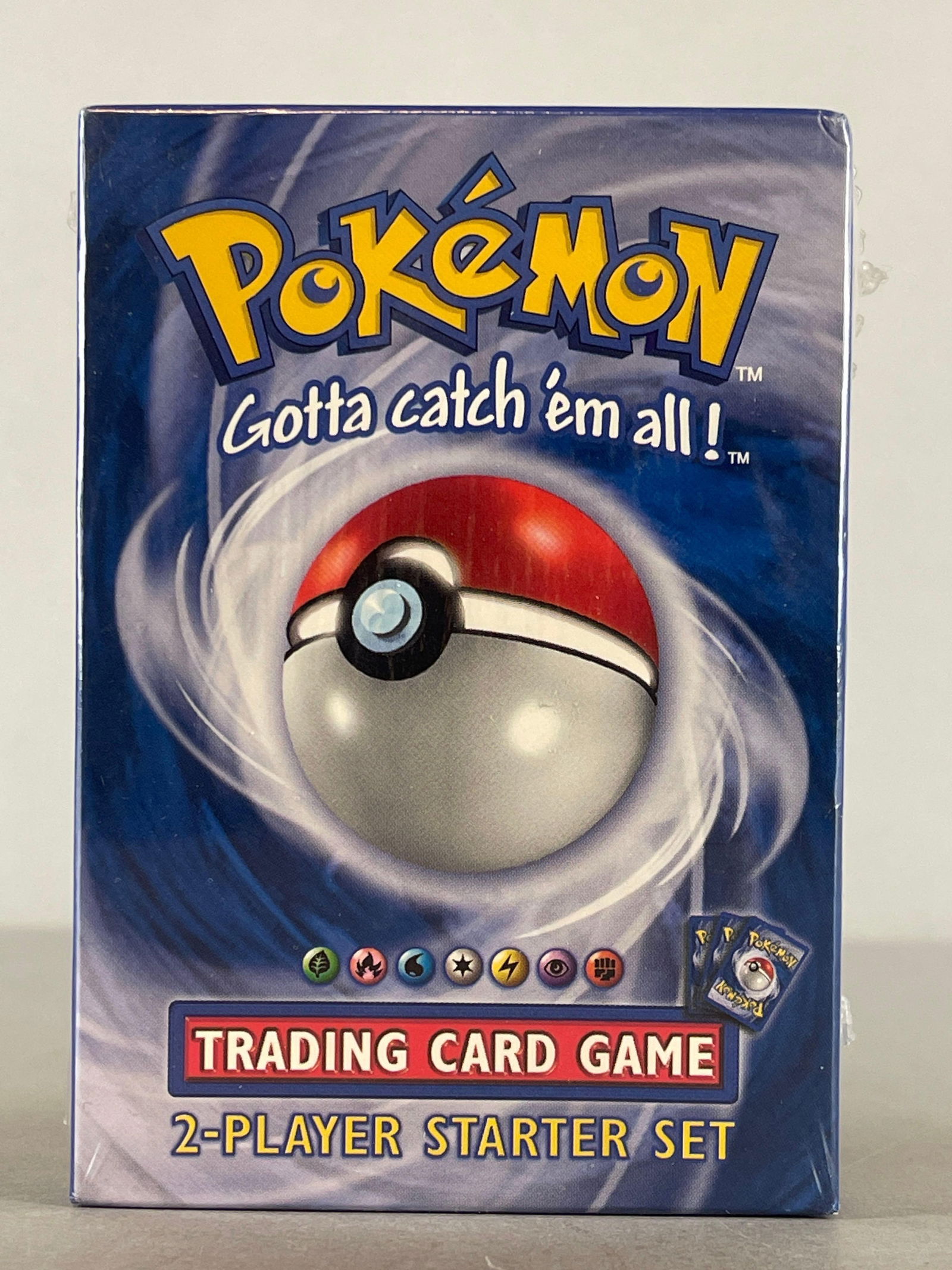 1999 Pokemon TCG - 2 Player Starter Set Sealed - 1st Edition Machamp Holo Inside: 2 - 30 Card Decks, 1 Holo, Rulebook, and More