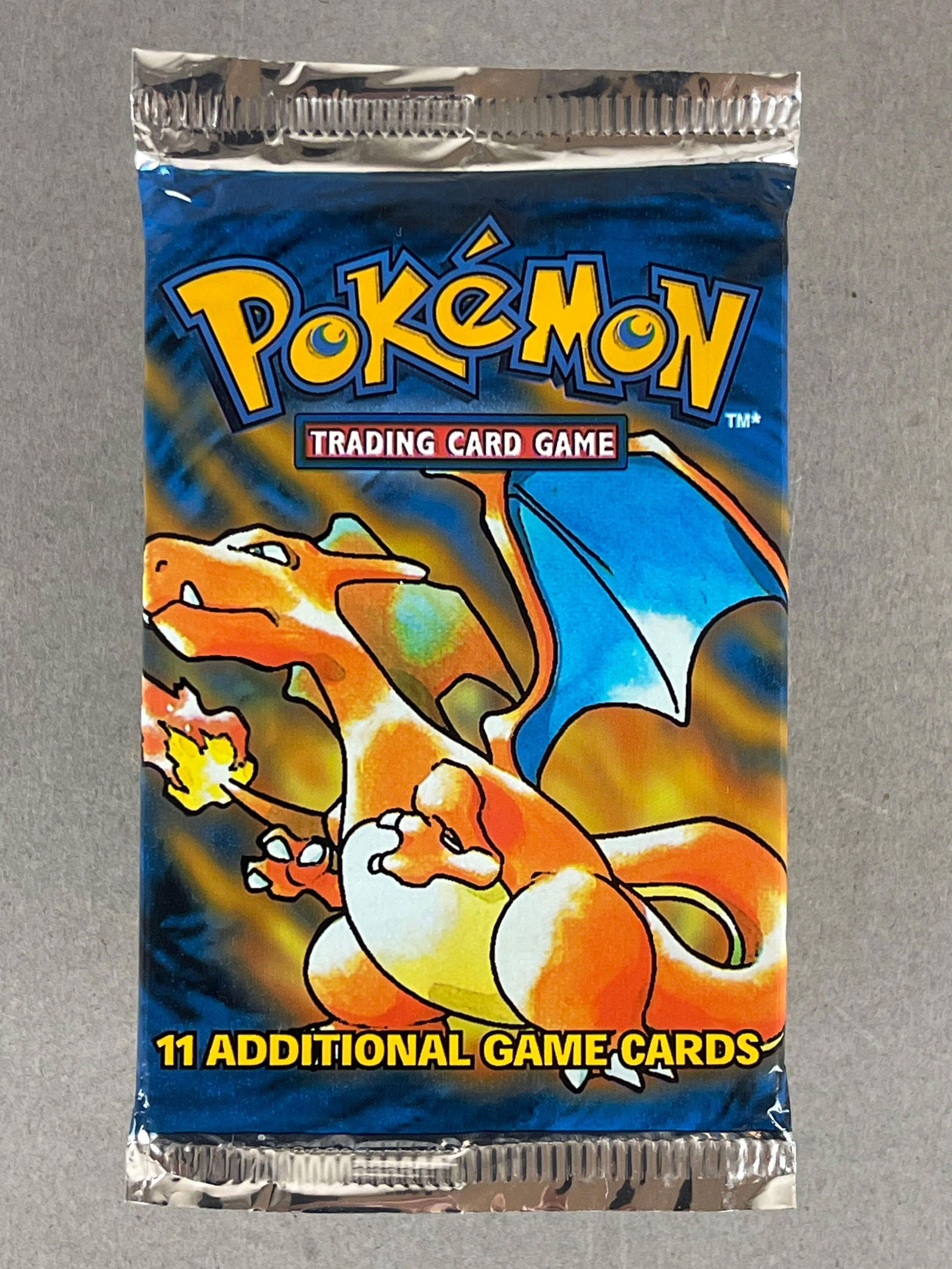 1999 Pokemon Base Set Heavy Pack with Charizard Art, 20.9 g: 1999 Pokemon Base Set Heavy Pack with Charizard Art, 20.9 g