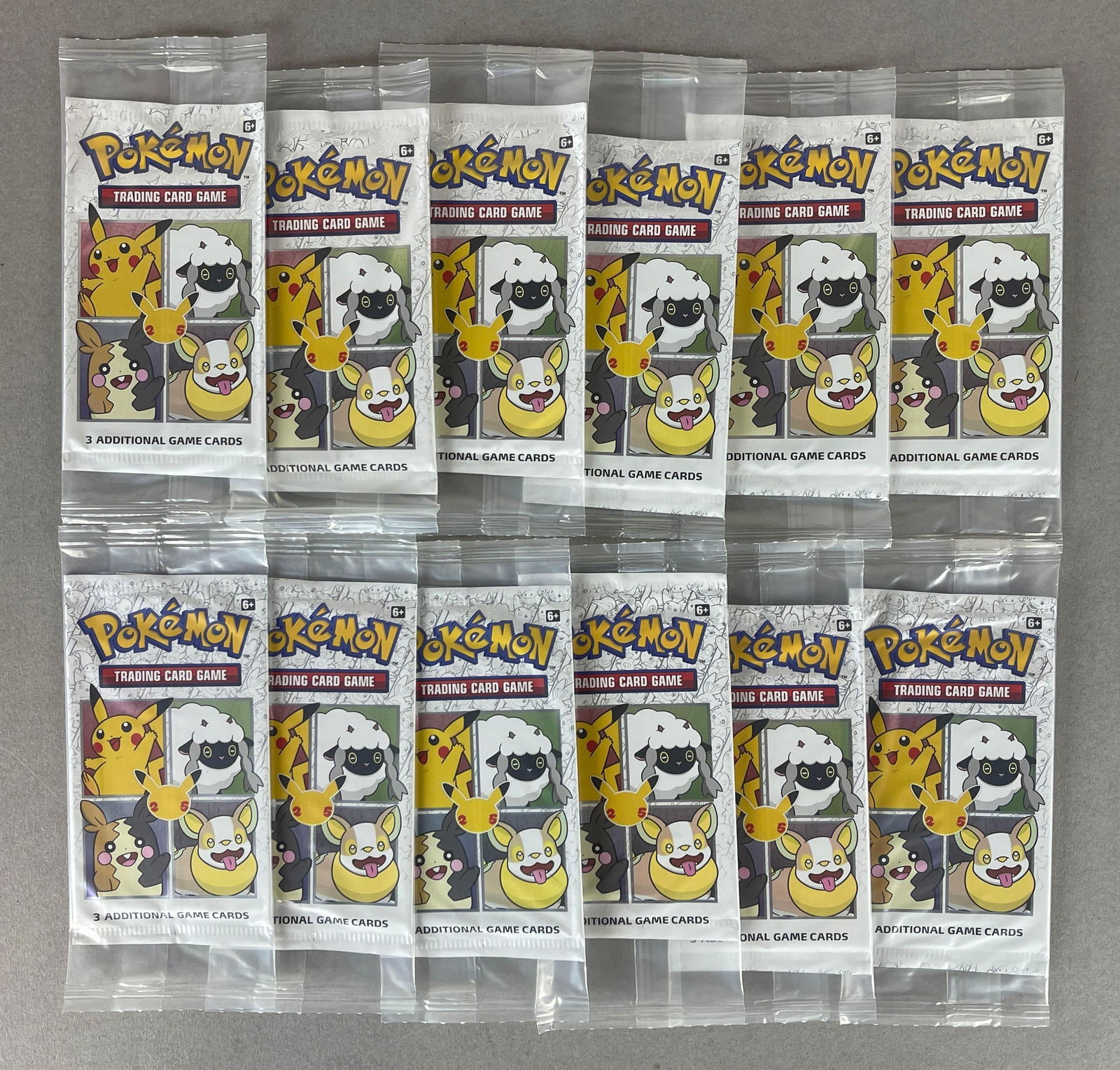 12 - 2021 Pokemon Celebrations 25th Anniversary General Mills Packs (1 of 2)