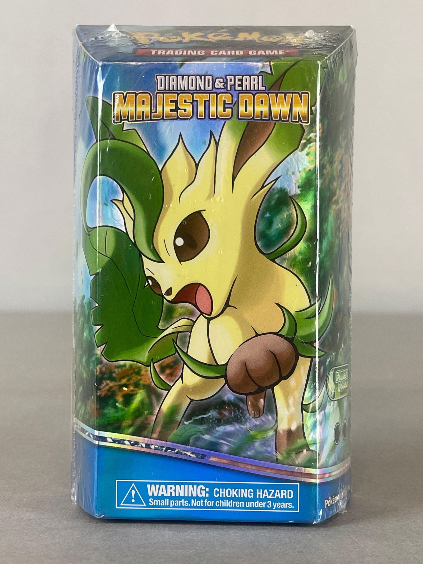 2008 Pokemon Diamond and Pearl Majestic Dawn Forest Force Deck Box: Unopened