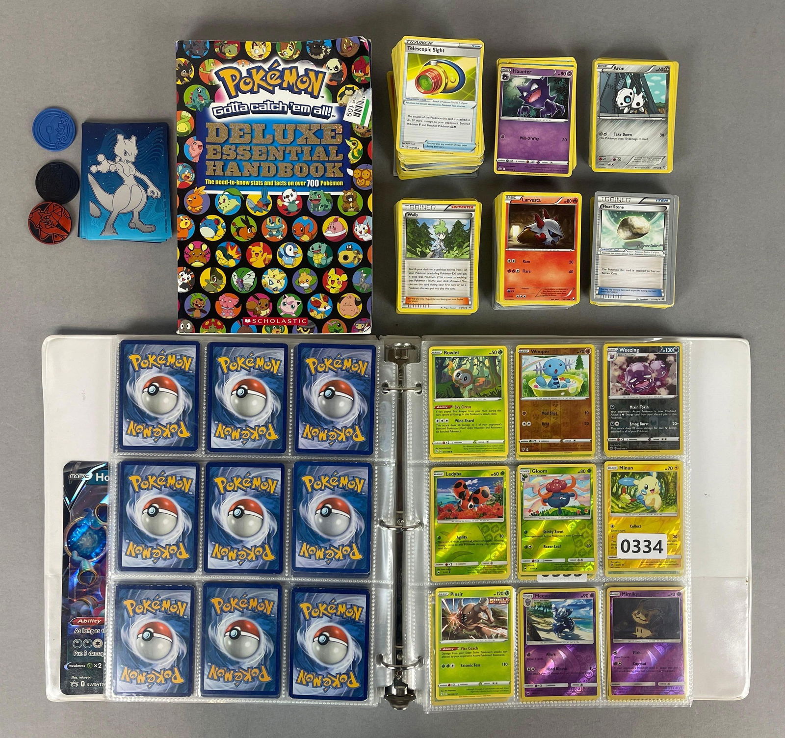 725+ 2000 - 21 Pokemon Cards with Holos and Handbook (1 of 6)