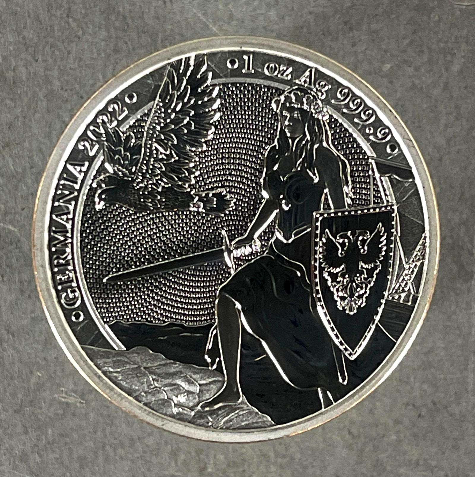 2022 Germania 1oz .999 Silver Round (1 of 2)