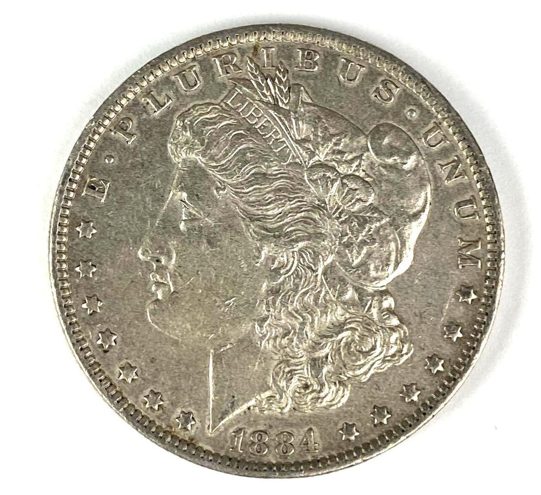1884 O Morgan Silver Dollar Coin (1 of 2)