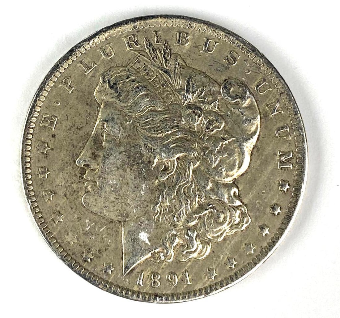 1891 O Morgan Silver Dollar Coin (1 of 2)
