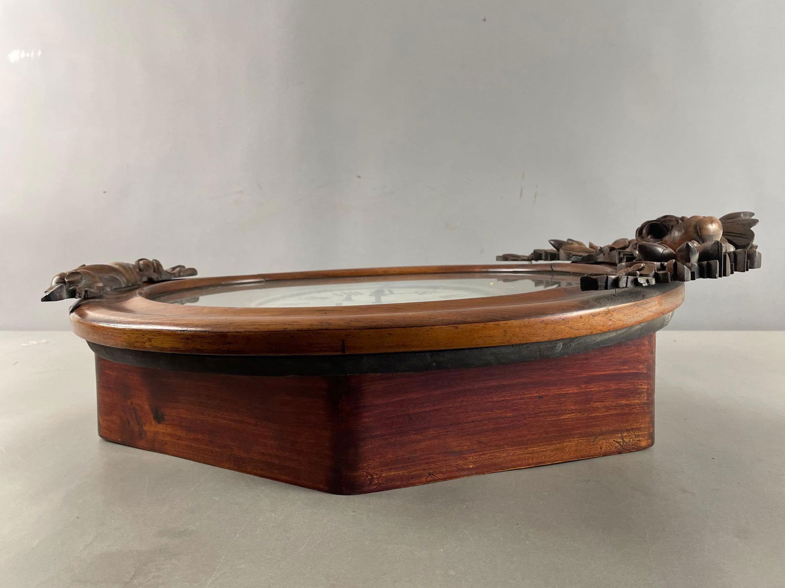 Antique Neo-Rococo Wind-Up Wall Clock - 2