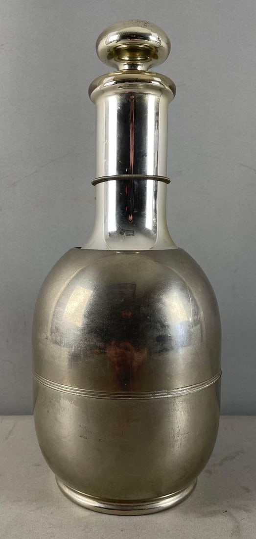 1910s American Thermos Bottle Co. Mercury Glass Carafe (1 of 4)