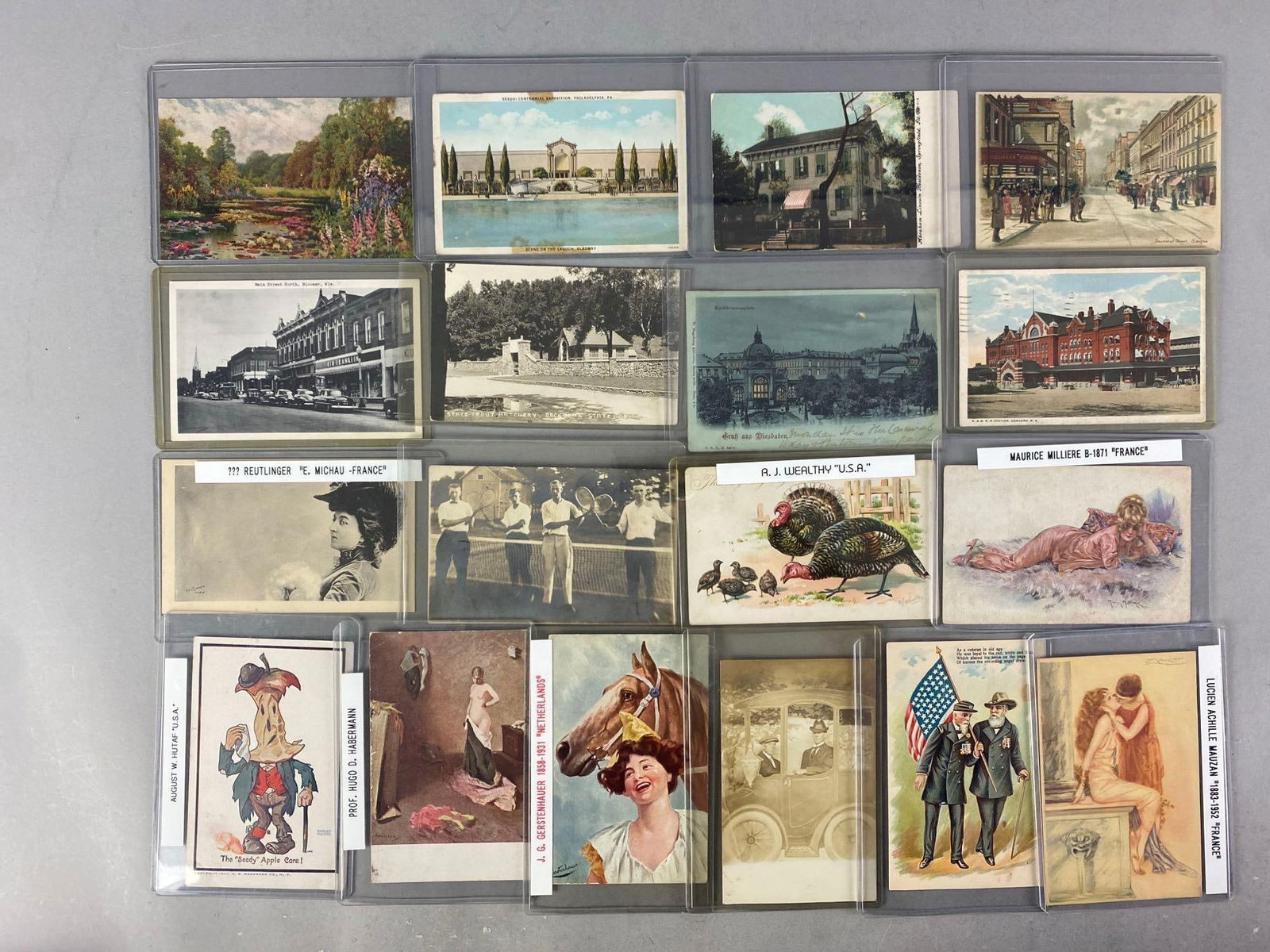 Postcards - 90+ Assorted - 2