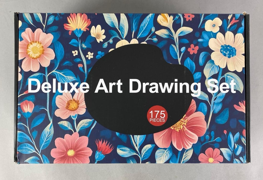2025 Deluxe Art Drawing/Creativity Set: sealed In original box, complete set, box measures