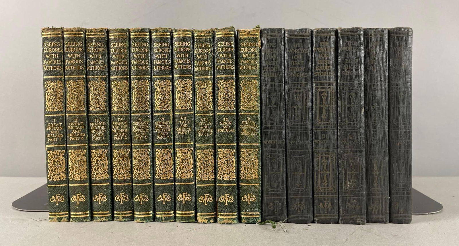 1914 Seeing Europe with Famous Authors 10 Volume Set and More (1 of 6)