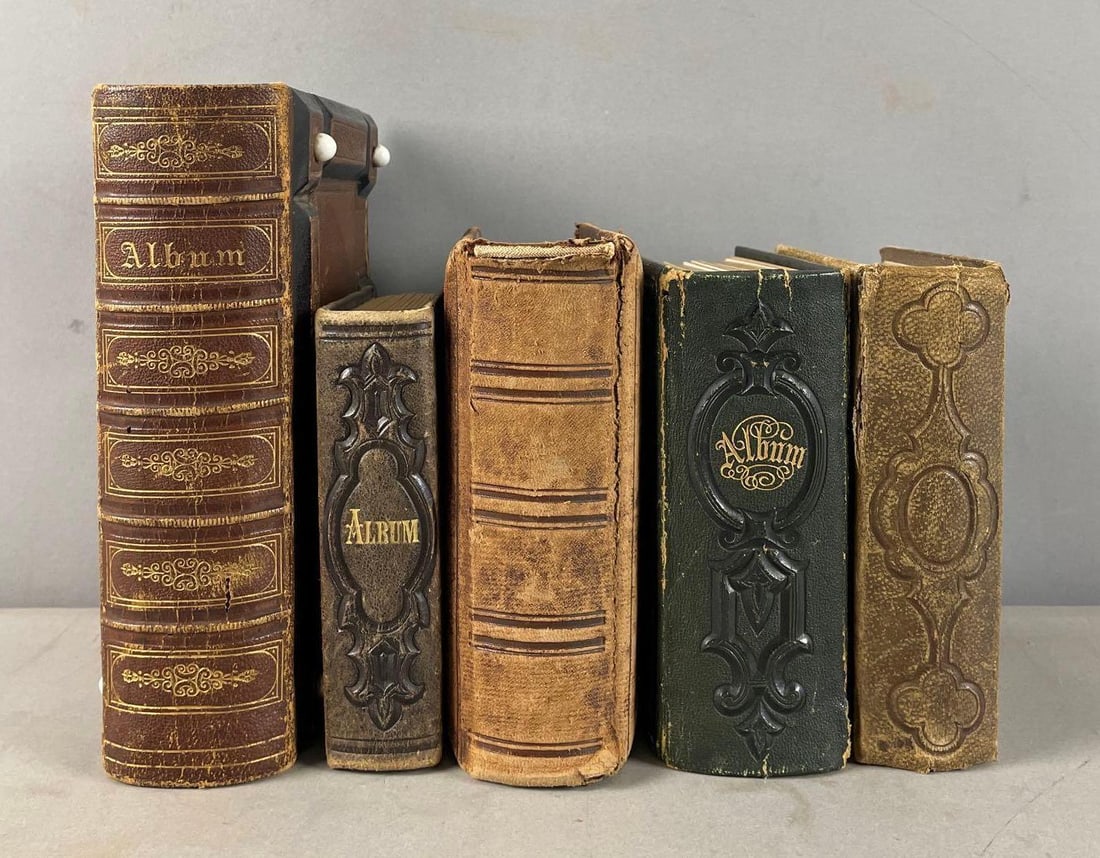 Group of Antique Photo Albums (1 of 4)