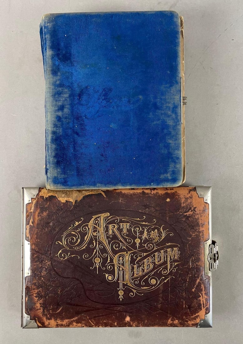 Group of 2 Antique Photo Albums (1 of 3)