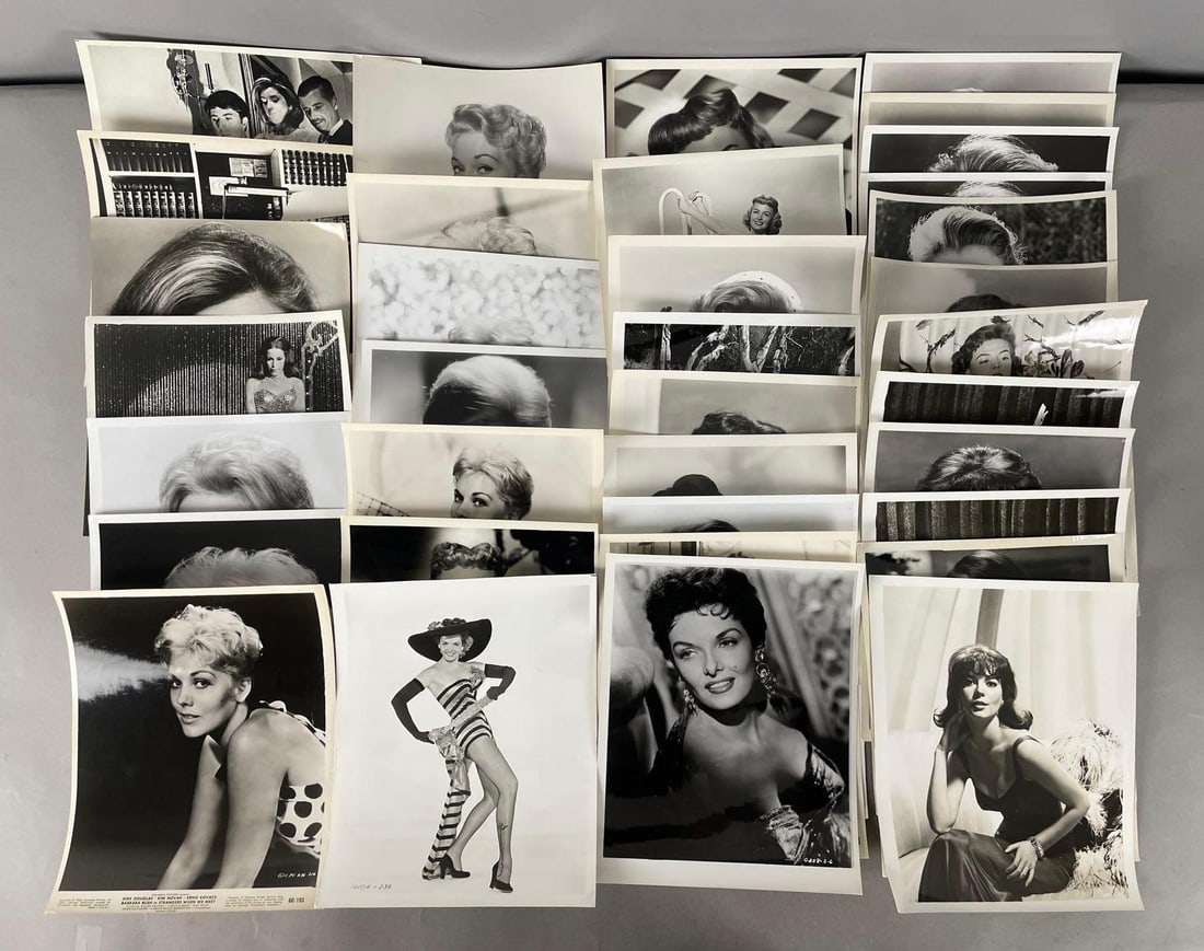 Group of Vintage Actress Movie Stills (1 of 3)