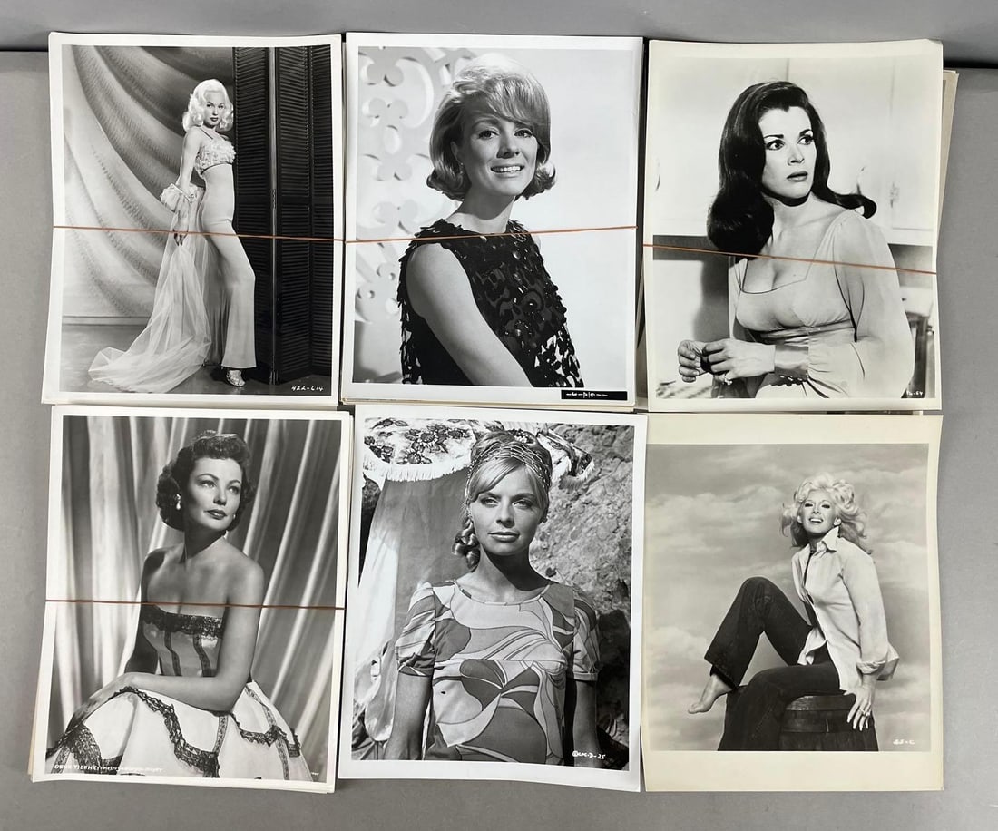 Group of Vintage Actress Movie Stills (1 of 2)
