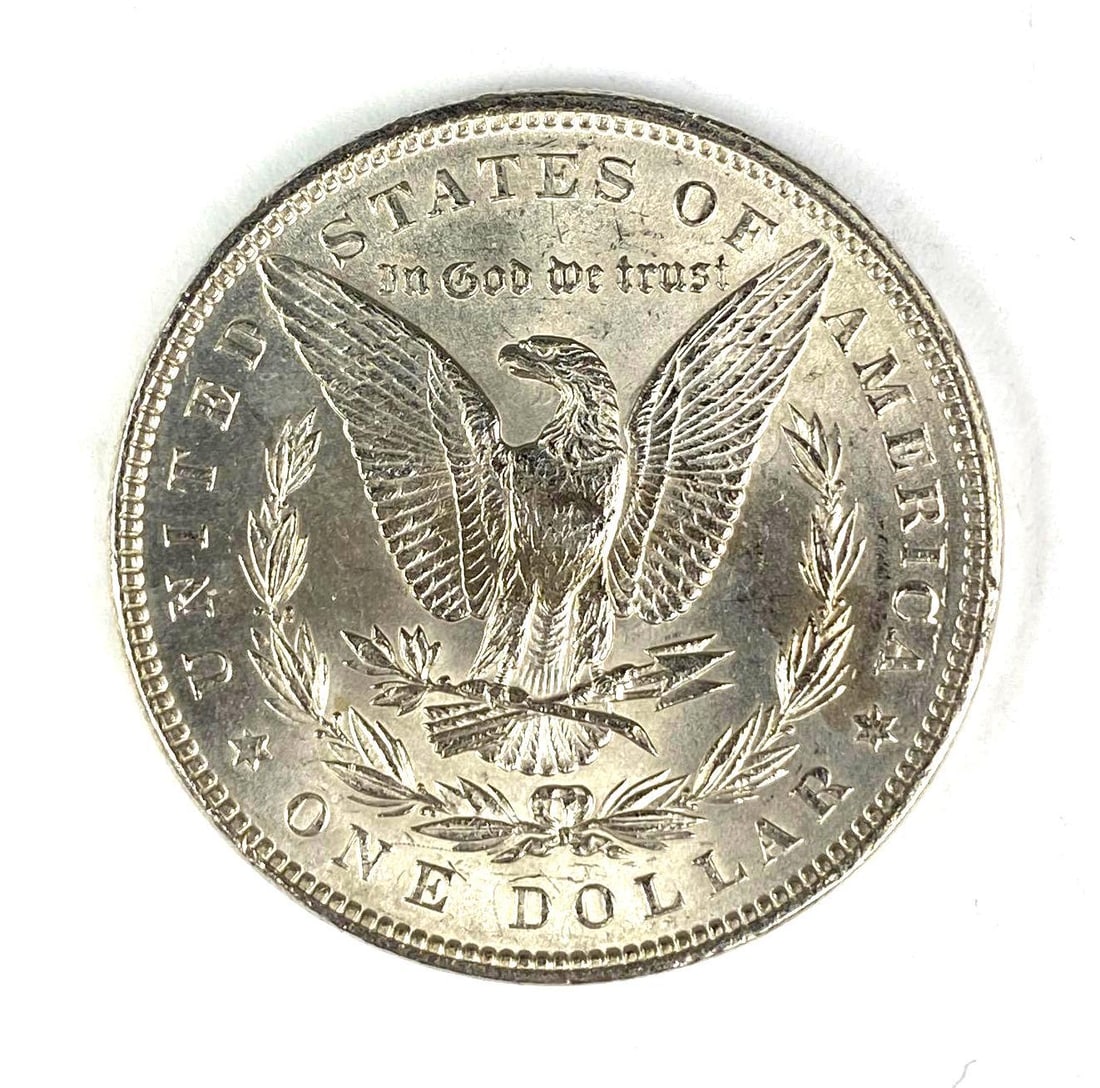1887 US Morgan Silver Dollar - 2