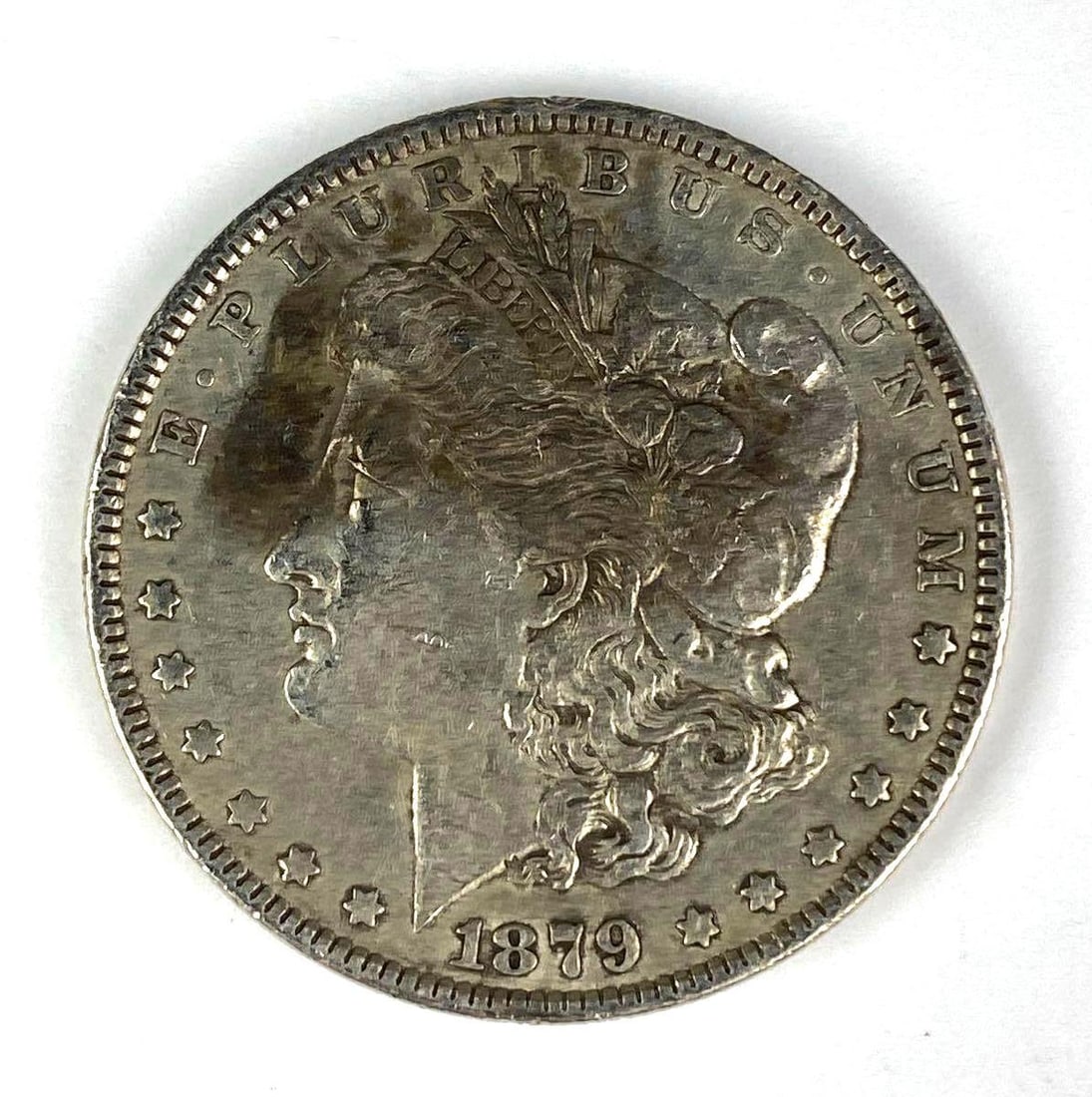 1879 US Morgan Silver Dollar (1 of 2)