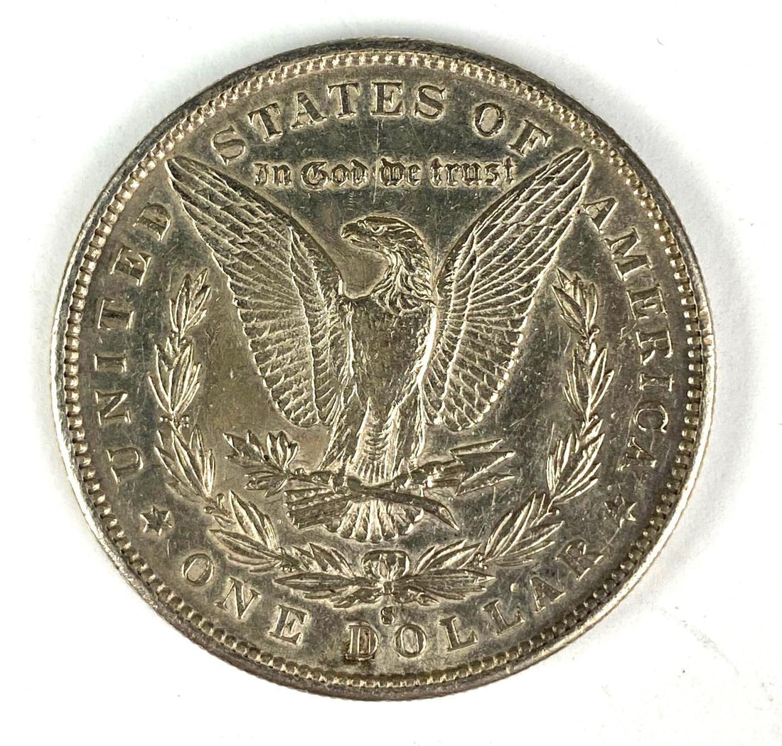1891 S US Morgan Silver Dollar - 2