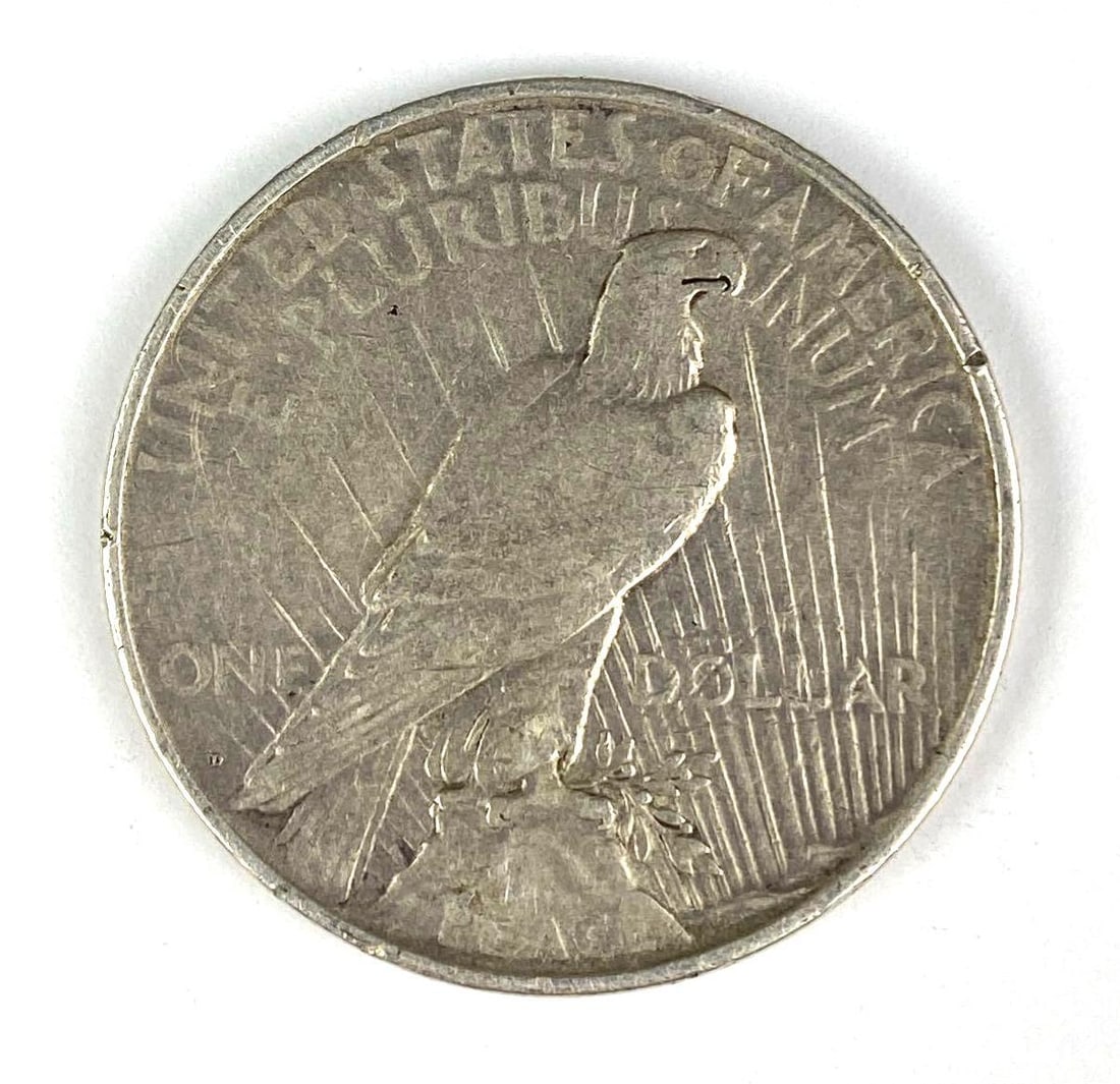 1922 US Peace Silver Dollar - 2