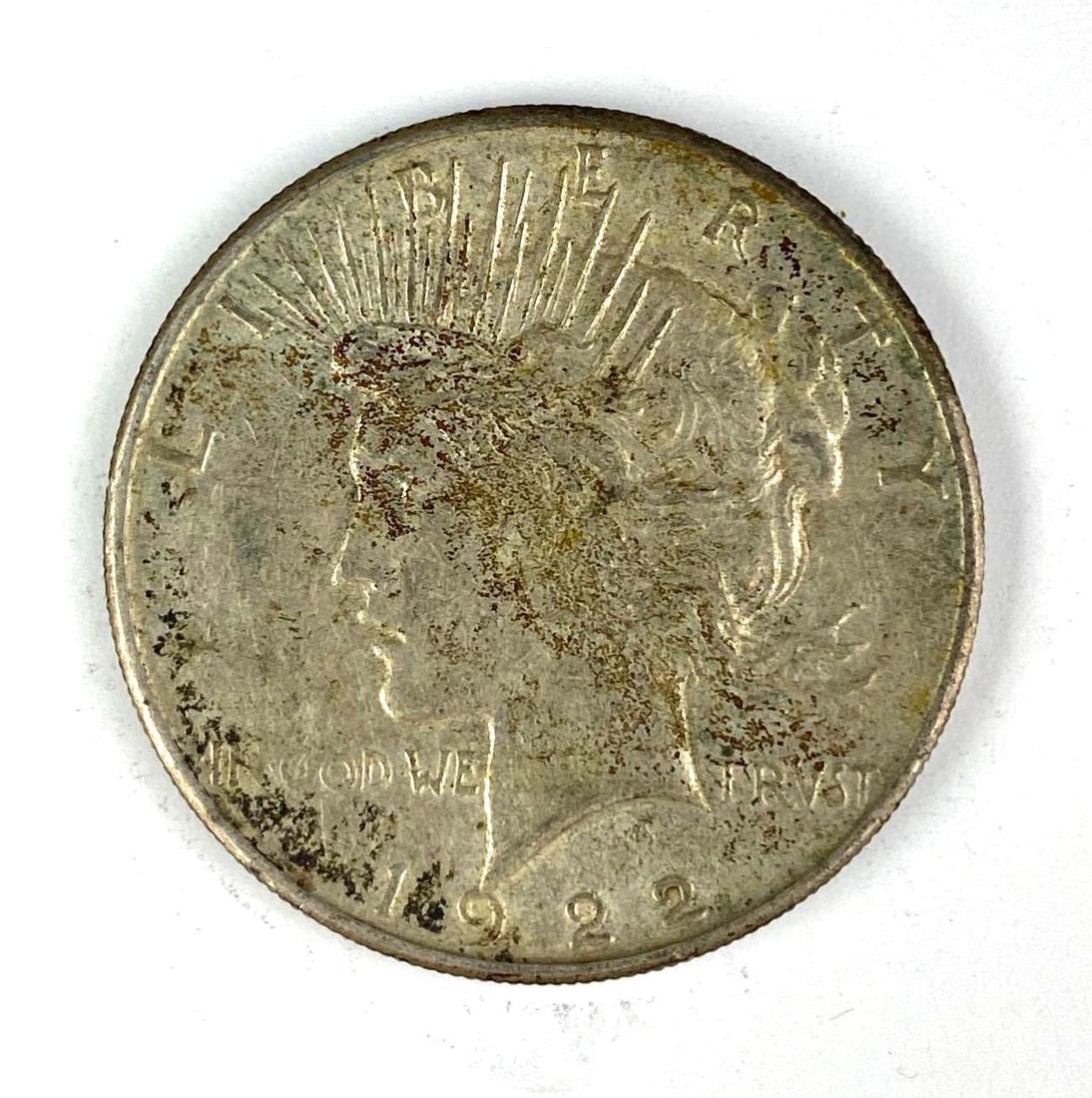 1922 US Peace Silver Dollar (1 of 2)