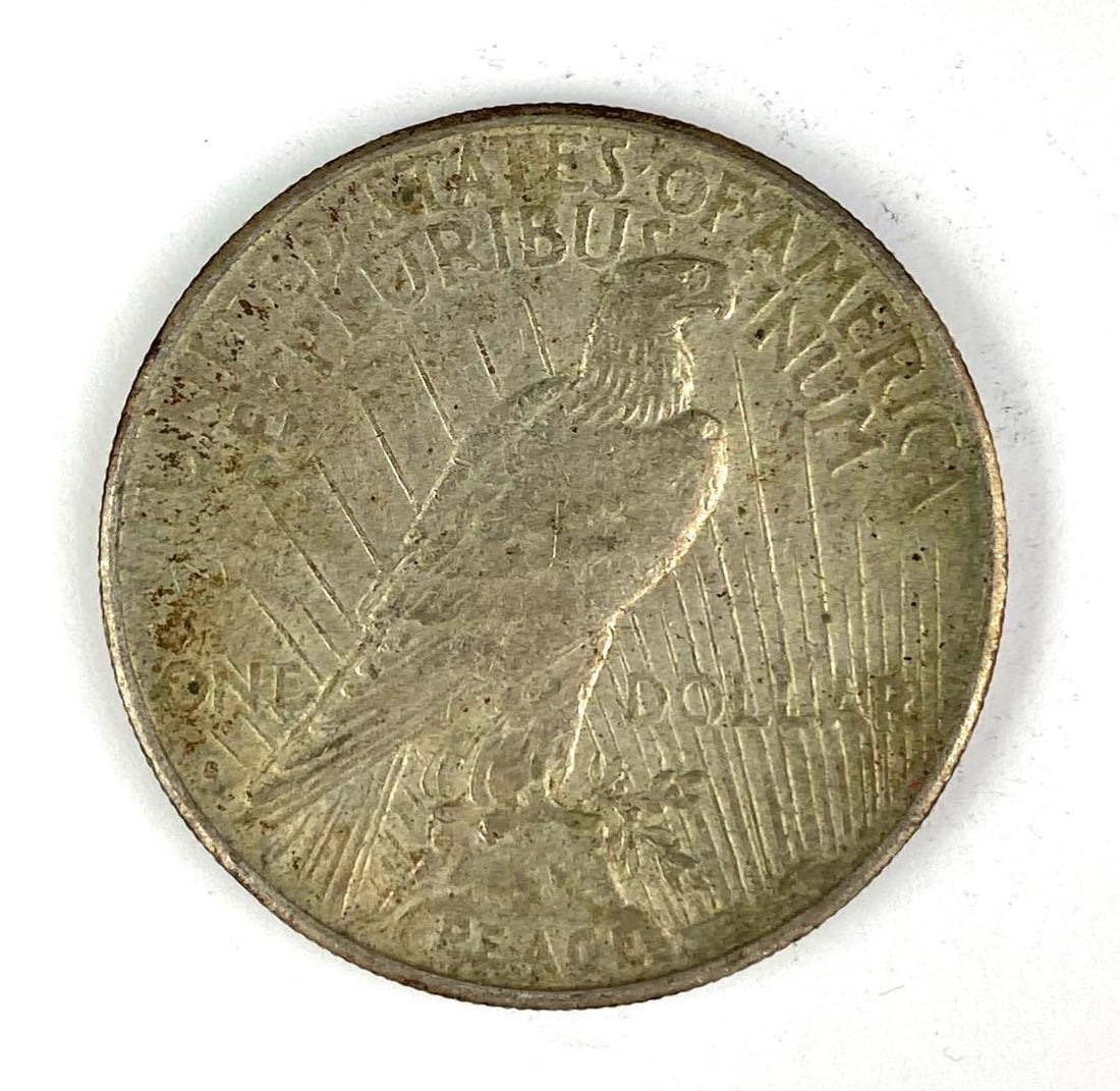1922 US Peace Silver Dollar - 2