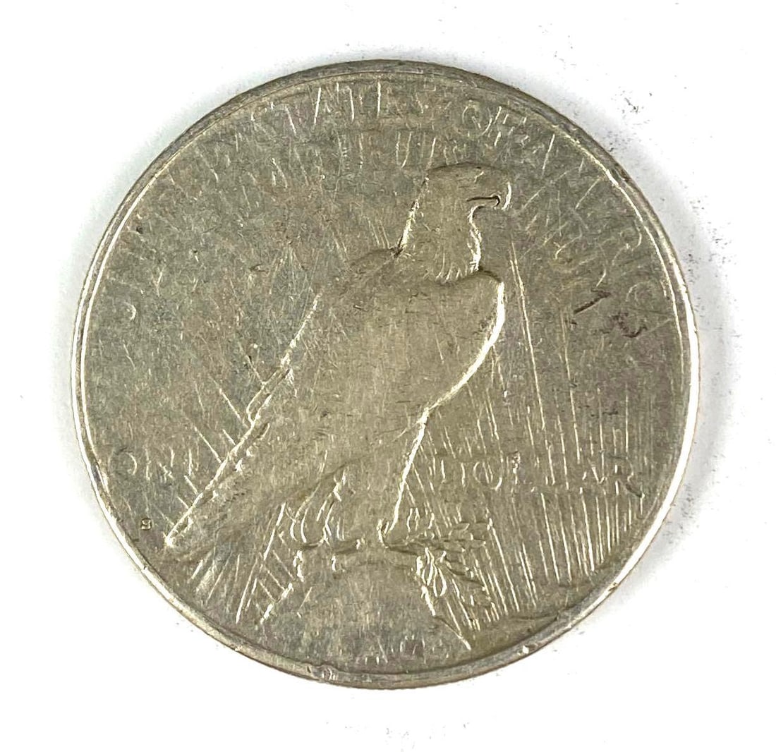 1922 US Peace Silver Dollar - 2