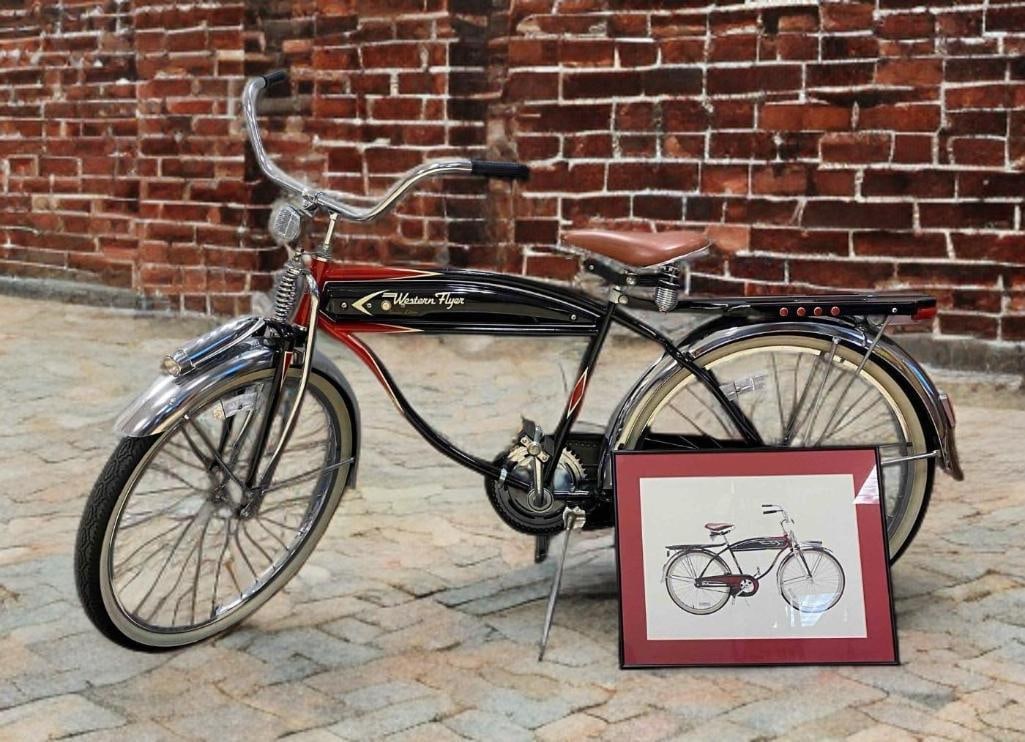 Modern 1950’s Style Western Flyer Special Edition Bicycle (1 of 4)