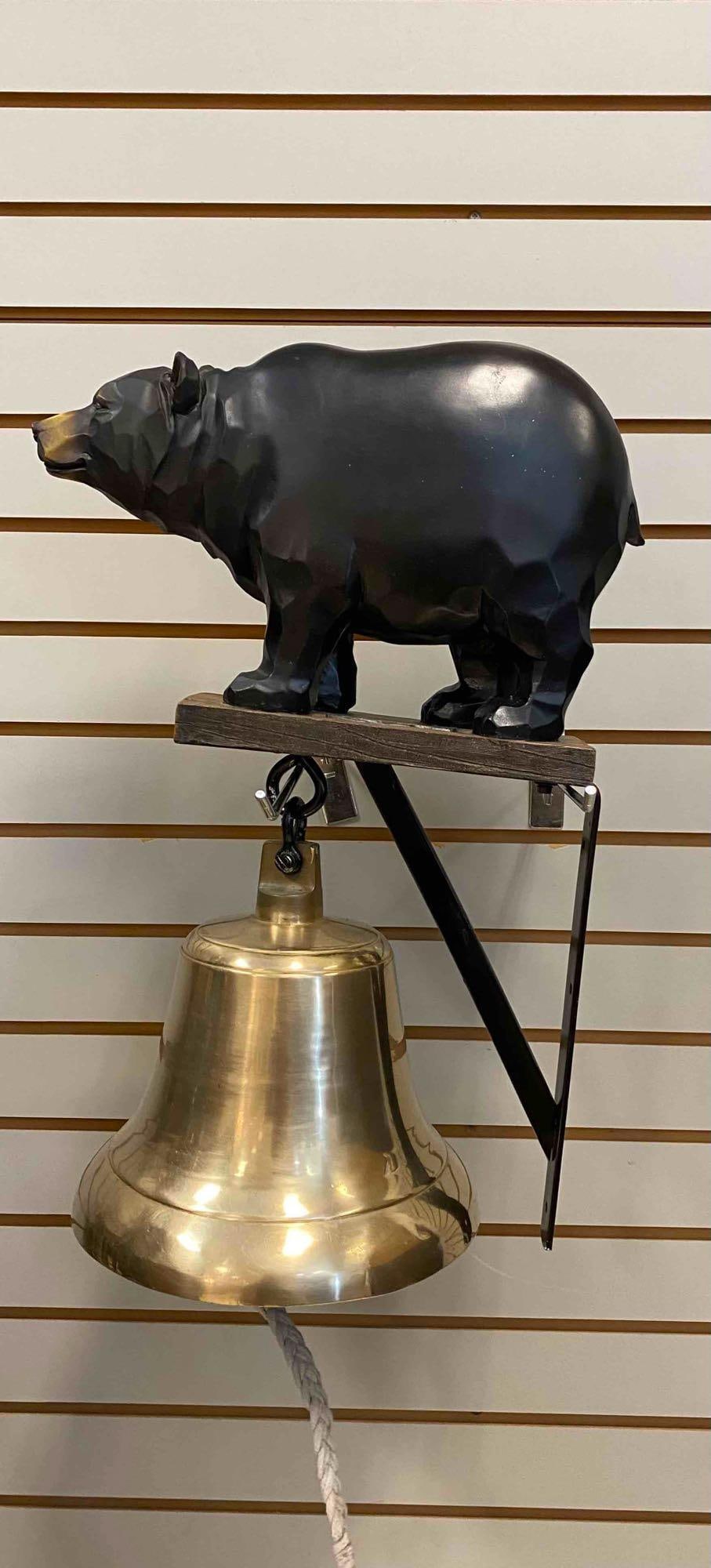 Hanging Bear Dinner Bell - 2