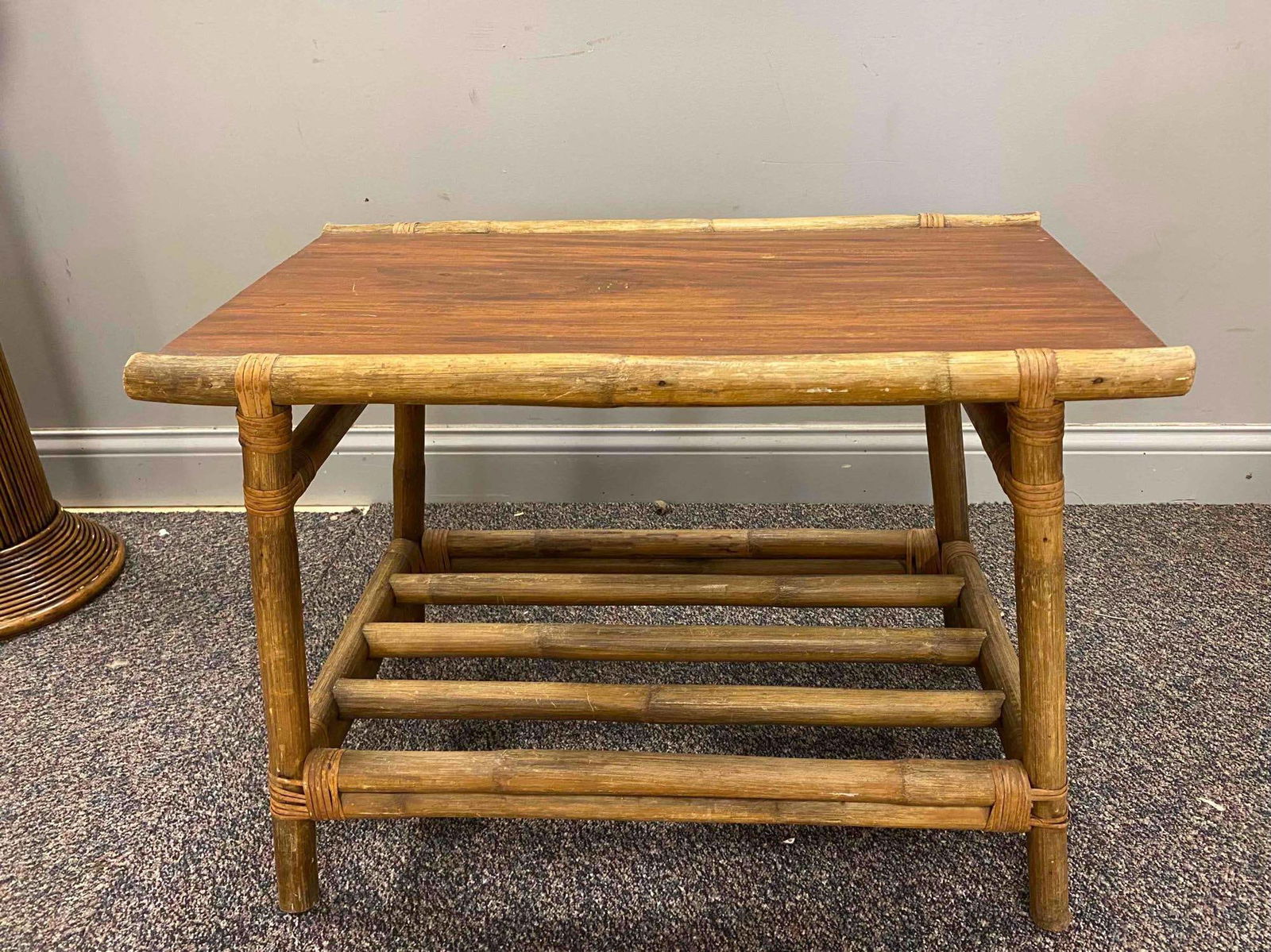 Handmade Bamboo Coffee Table - 2