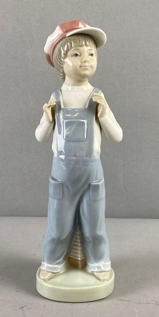Handmade Lladro Boy From Madrid Porcelain Figurine (1 of 3)
