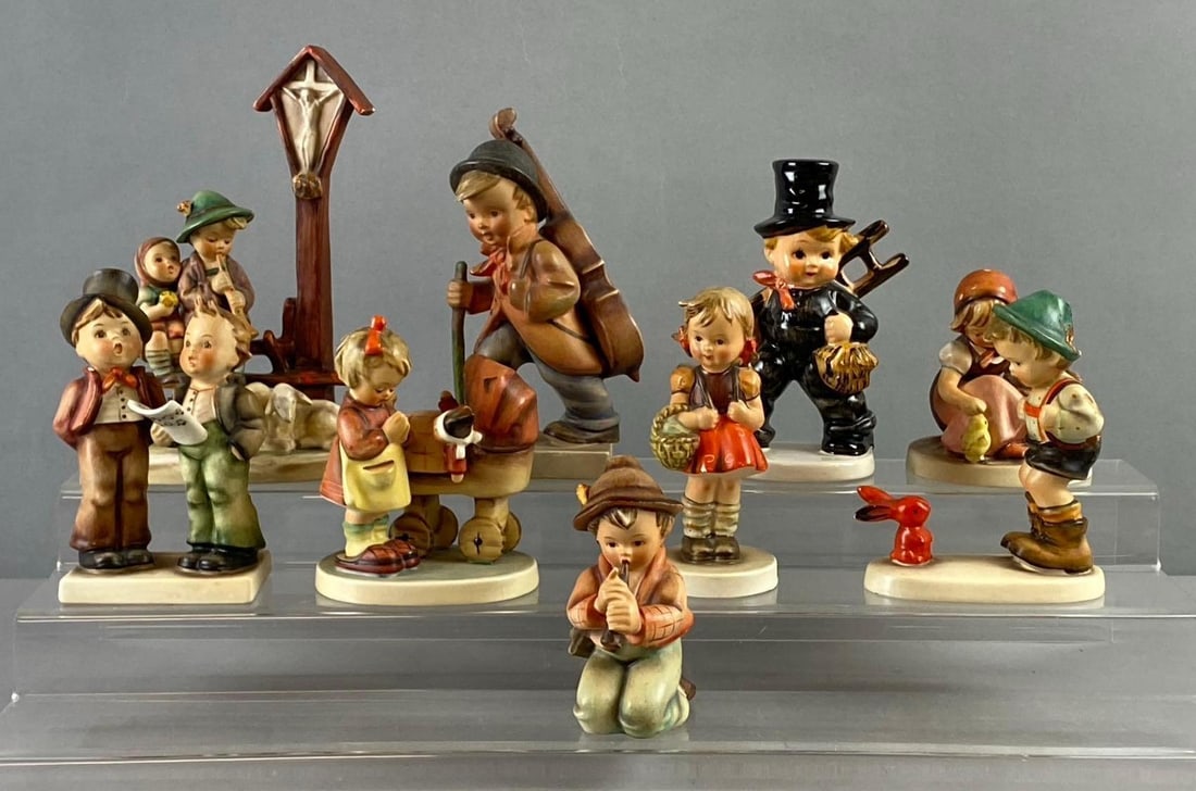 Group of Assorted Vintage West Germany Porcelain Figurines (1 of 4)