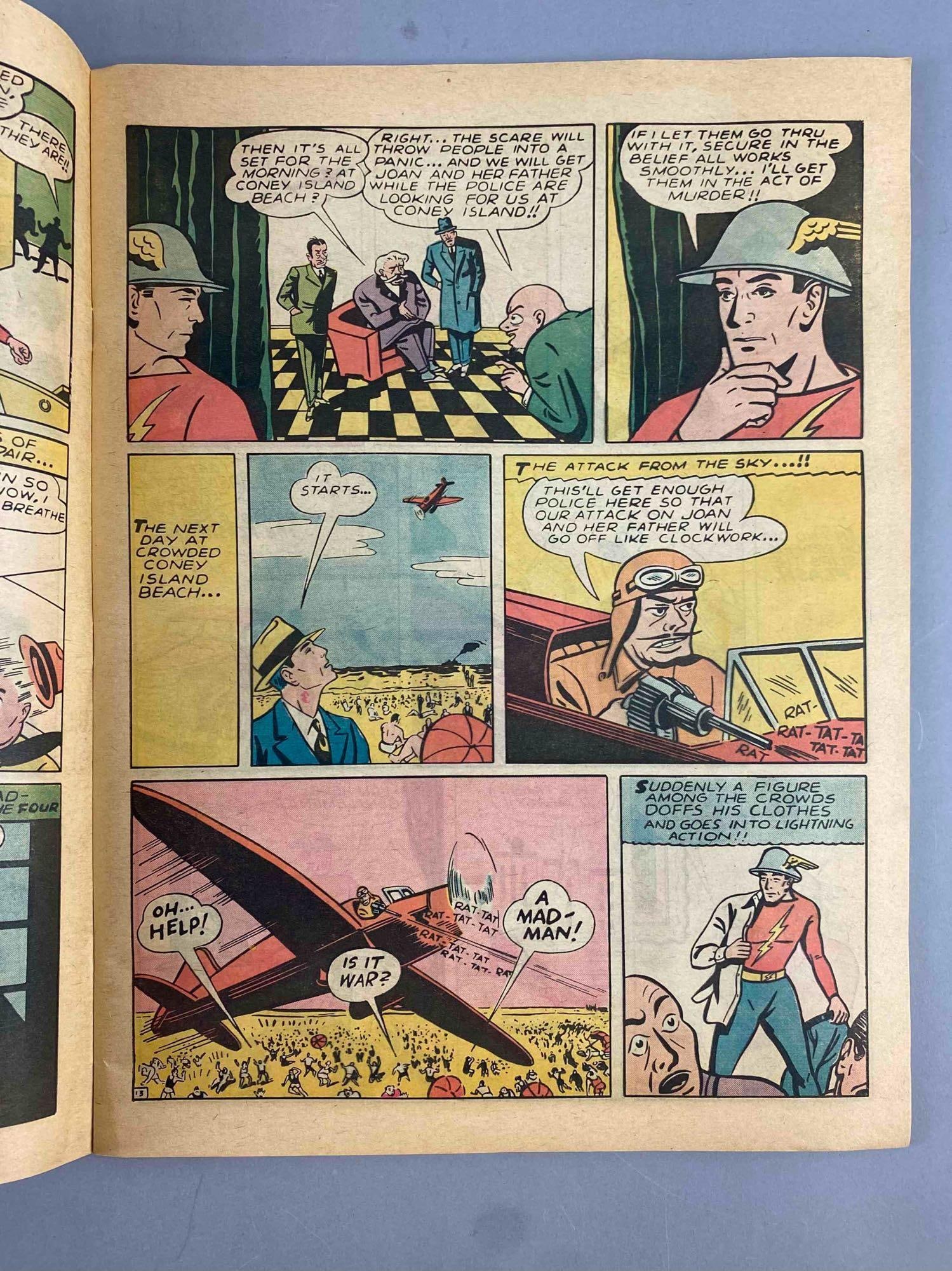 D.C. Comics Famous 1st Edition Flash Comics Book - 5