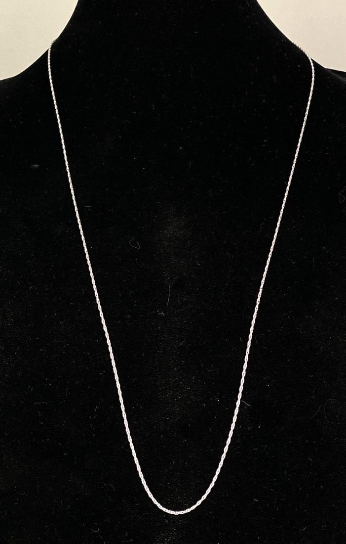 Sterling Silver Chain Necklace (1 of 2)