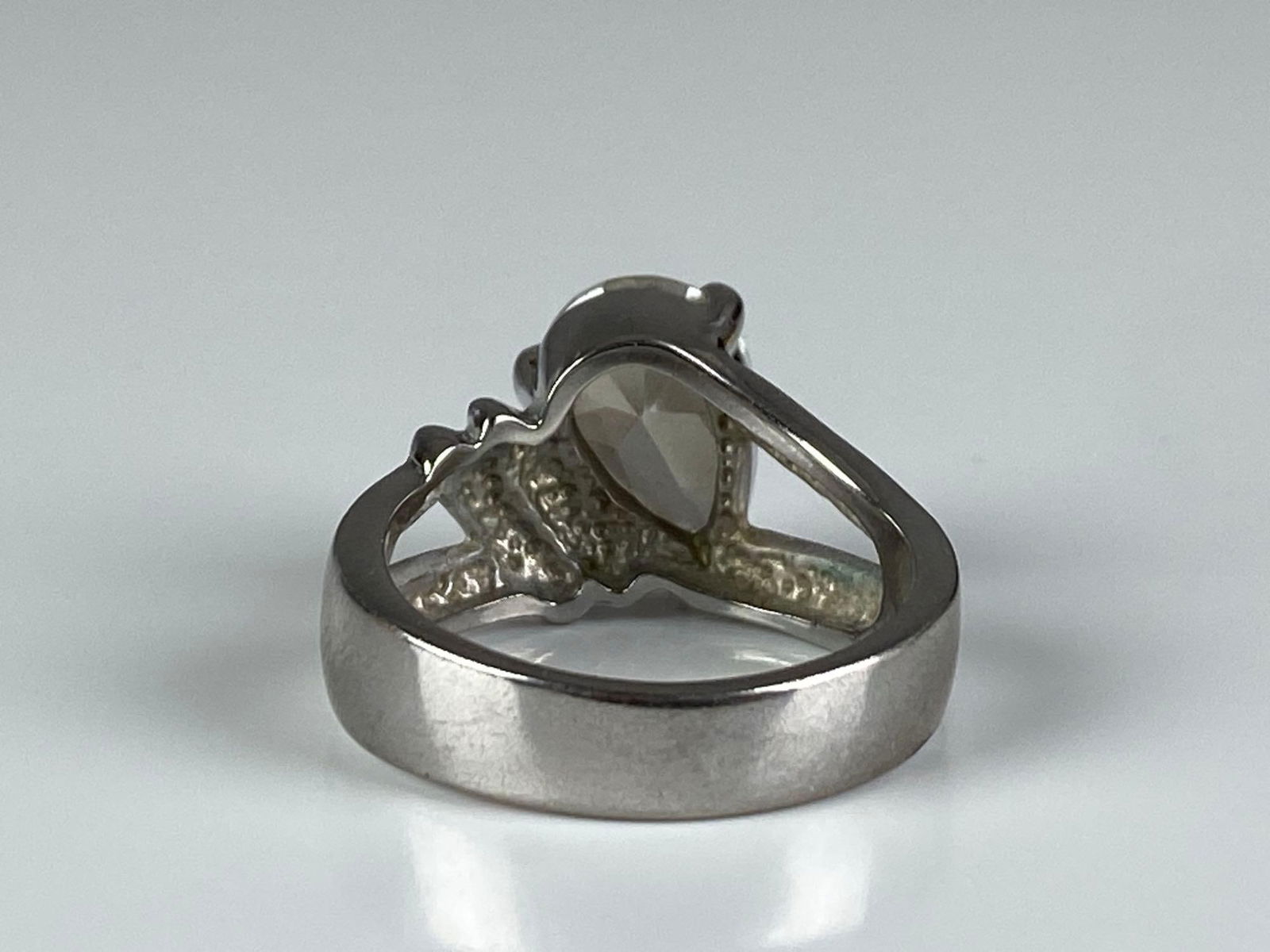 Silver Plated CZ Ring - 3